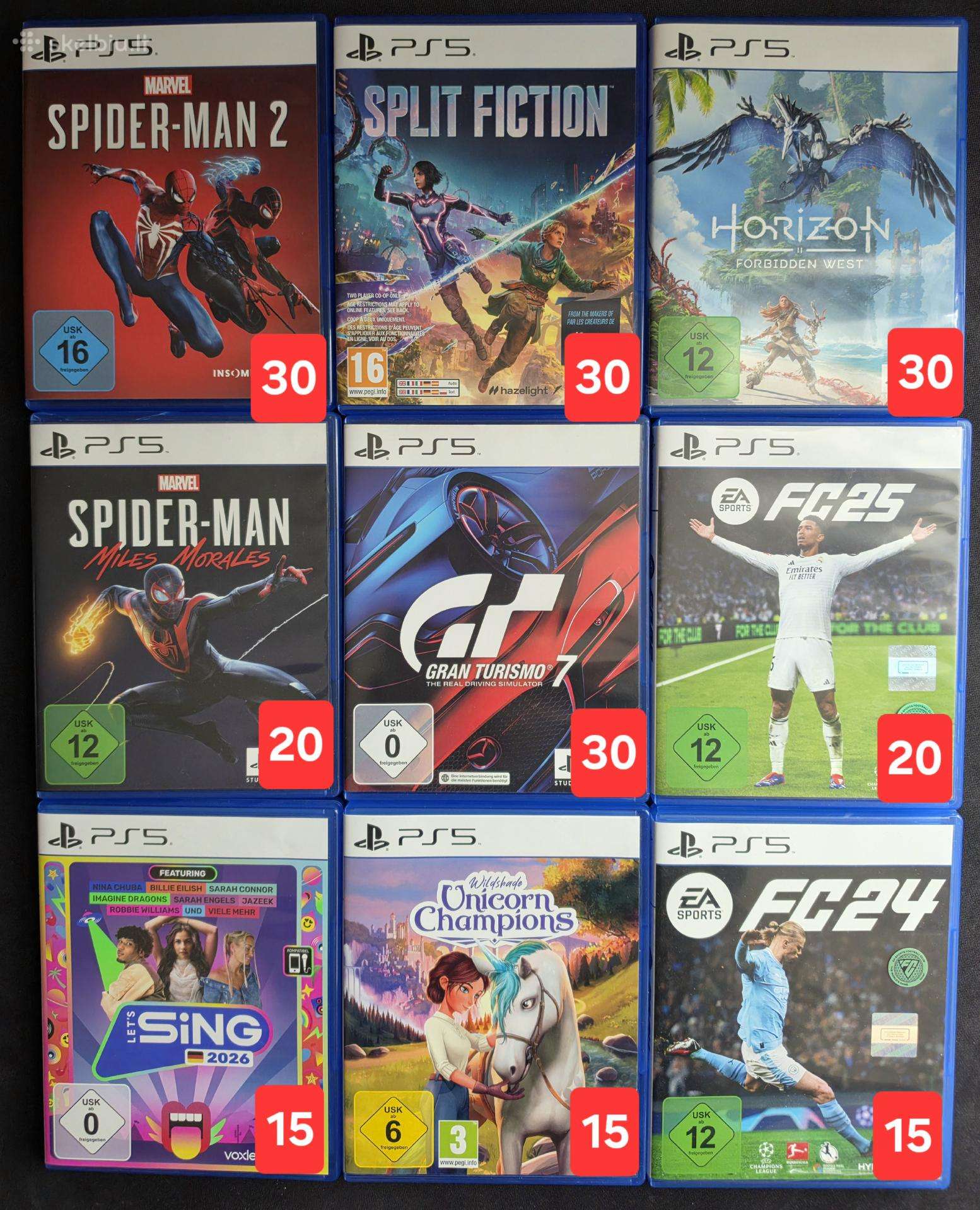 Ps 5 žaidimai