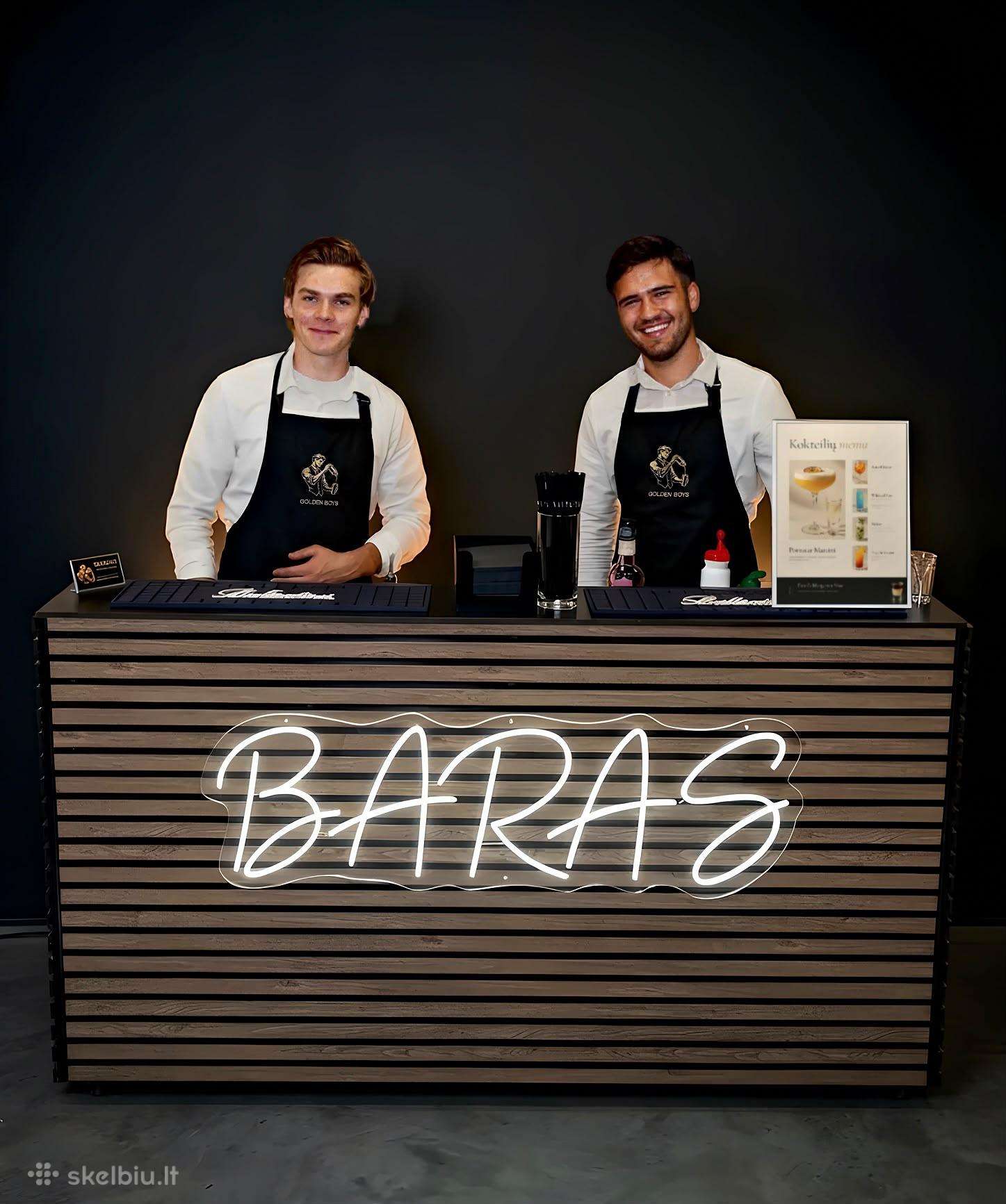 Mobilus kokteilių baras Šiauliuose