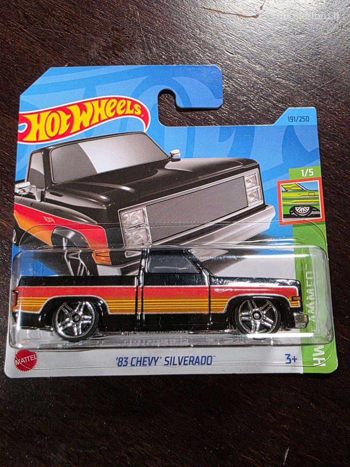 Hot Wheels 83 Chevy Silverado
