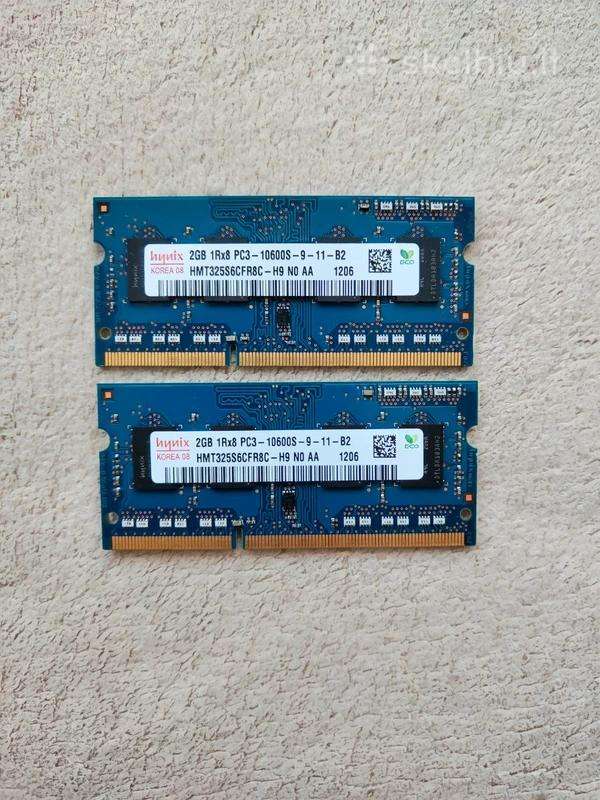 2x2gb RAM Ddr3