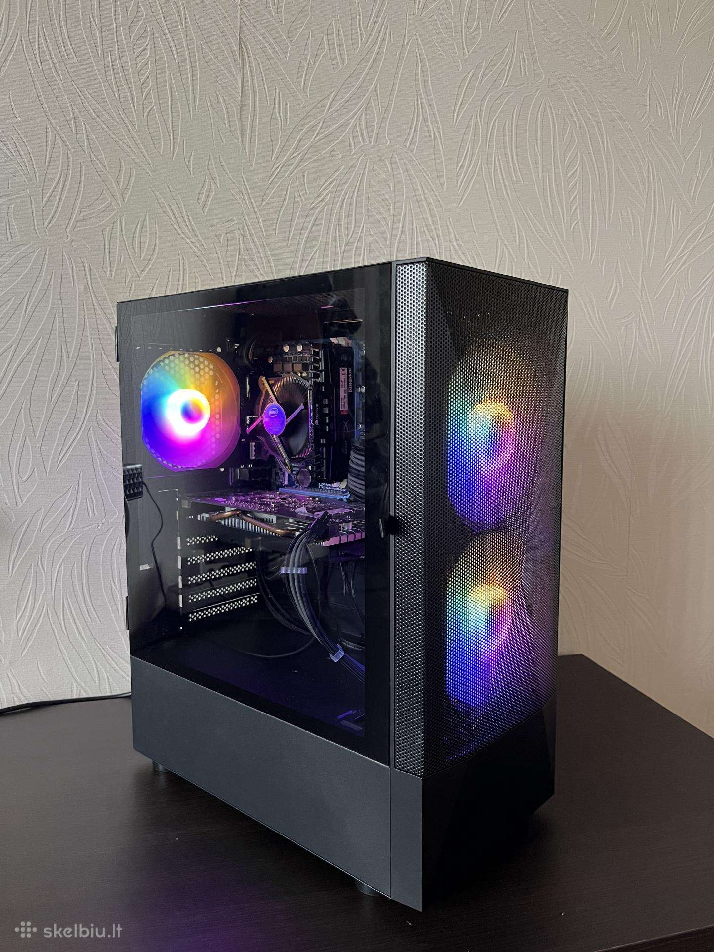 Žaidimų kompiuteris Gtx 1060 6gb 16gb RAM