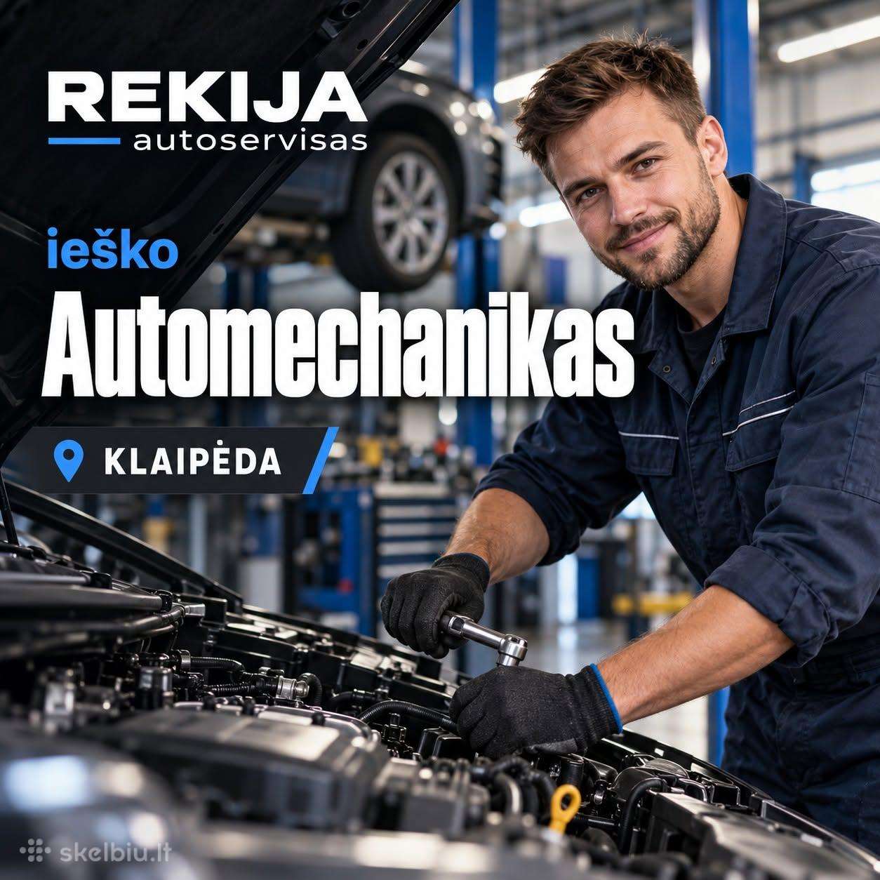 Ieškomas automechanikas