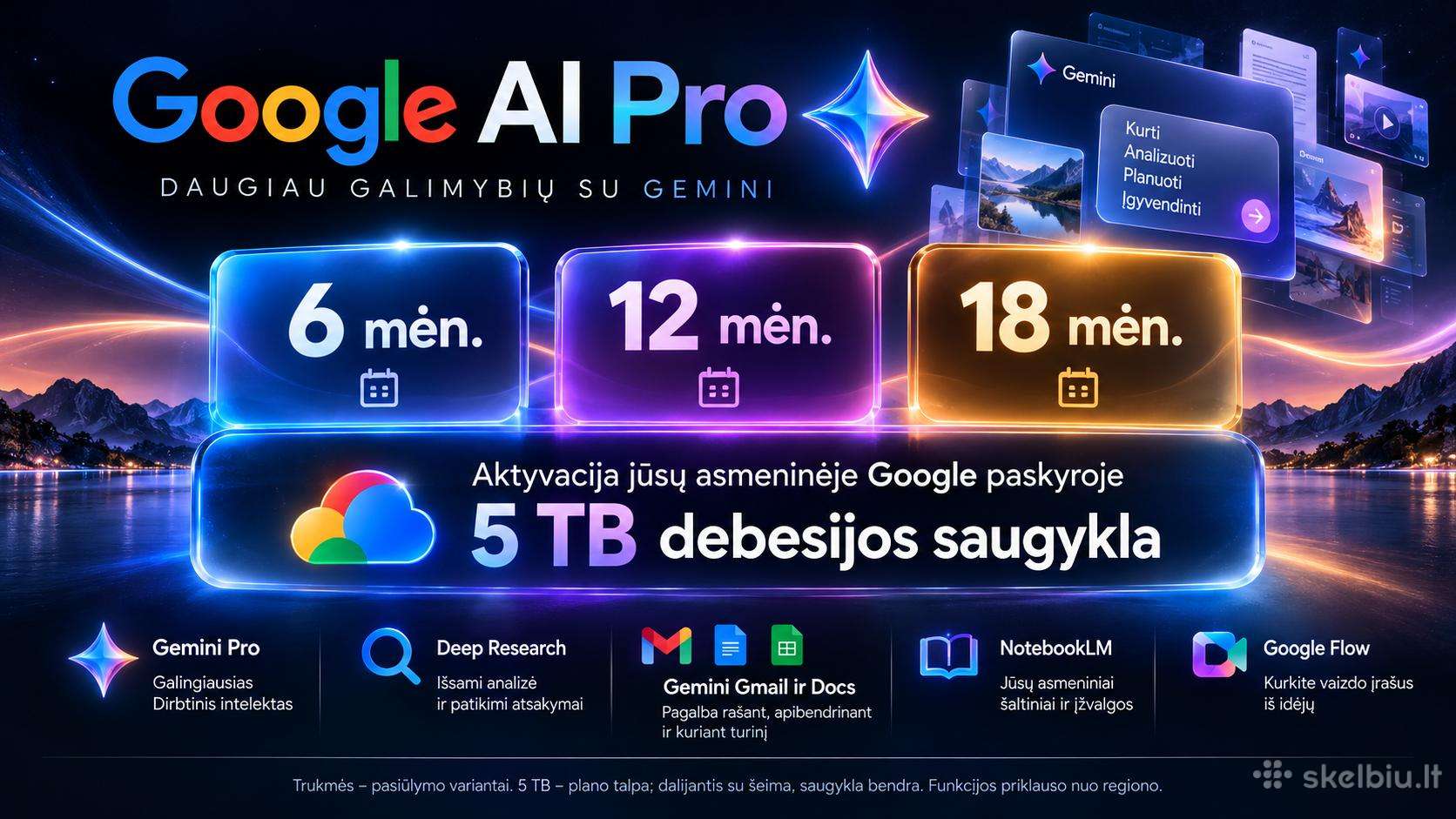 Google Ai Pro pigiau