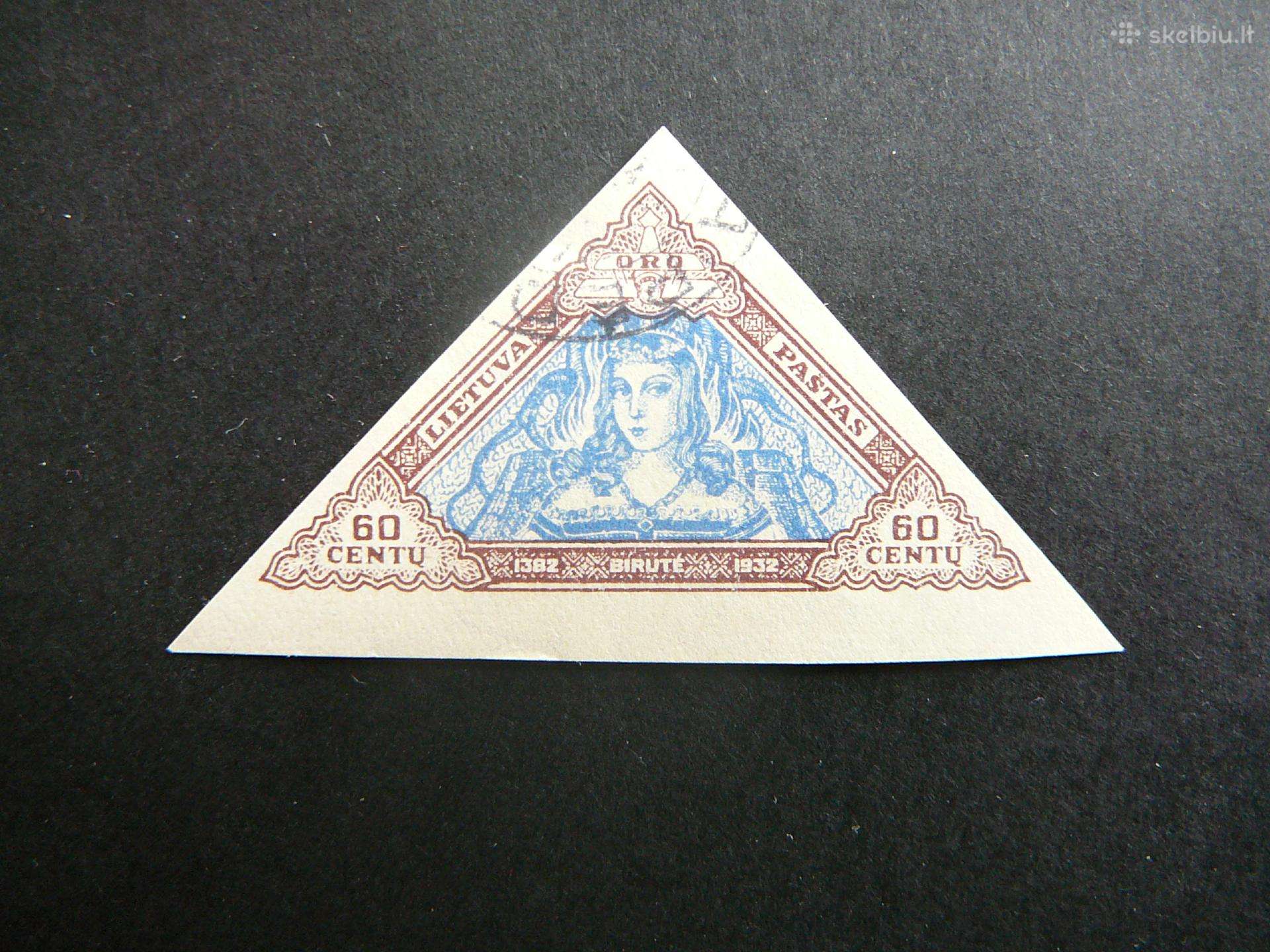 Lietuva 1933 Birute antsp. lit353ba