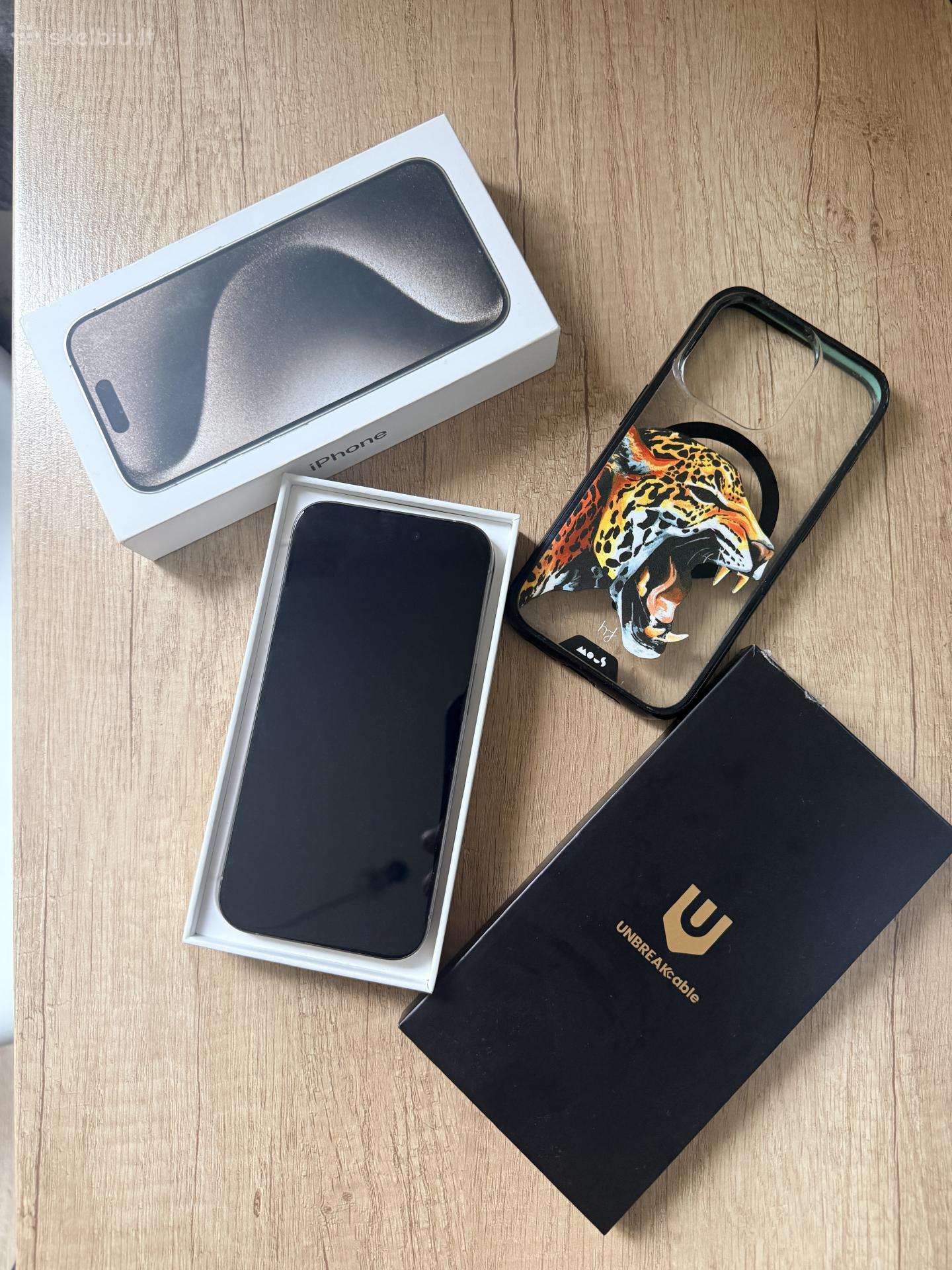 iPhone 15 Pro 128gb, Natural Titanium