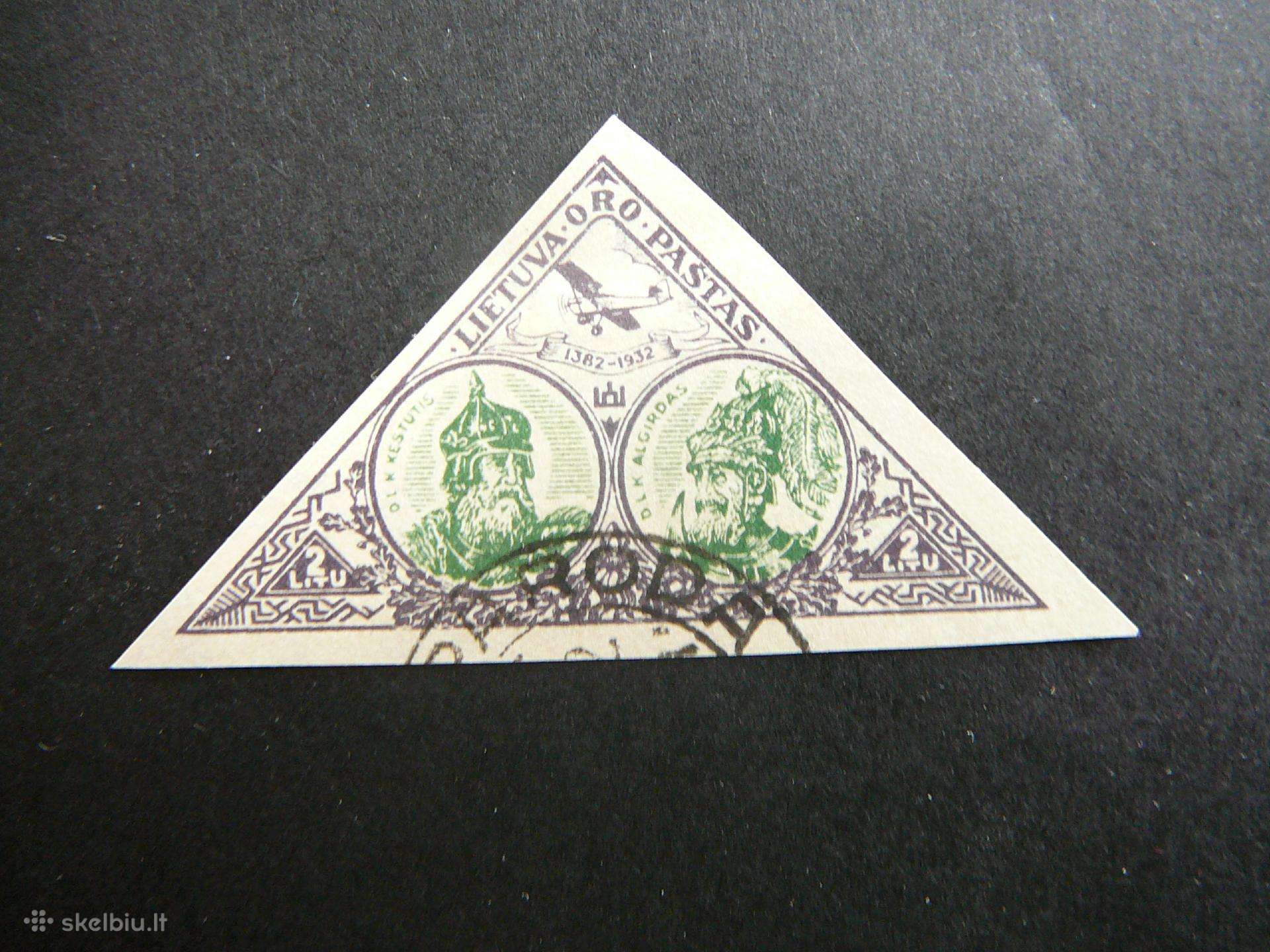 Lietuva 1933 Dlk Kestutis Algirdas lit355ba