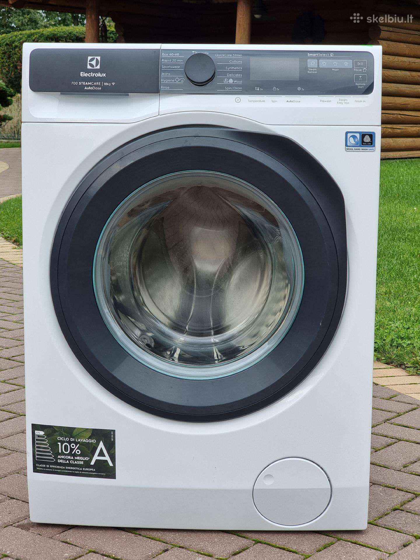 Nauja Electrolux Efi7516s2q, 10kg Autodese+ garant