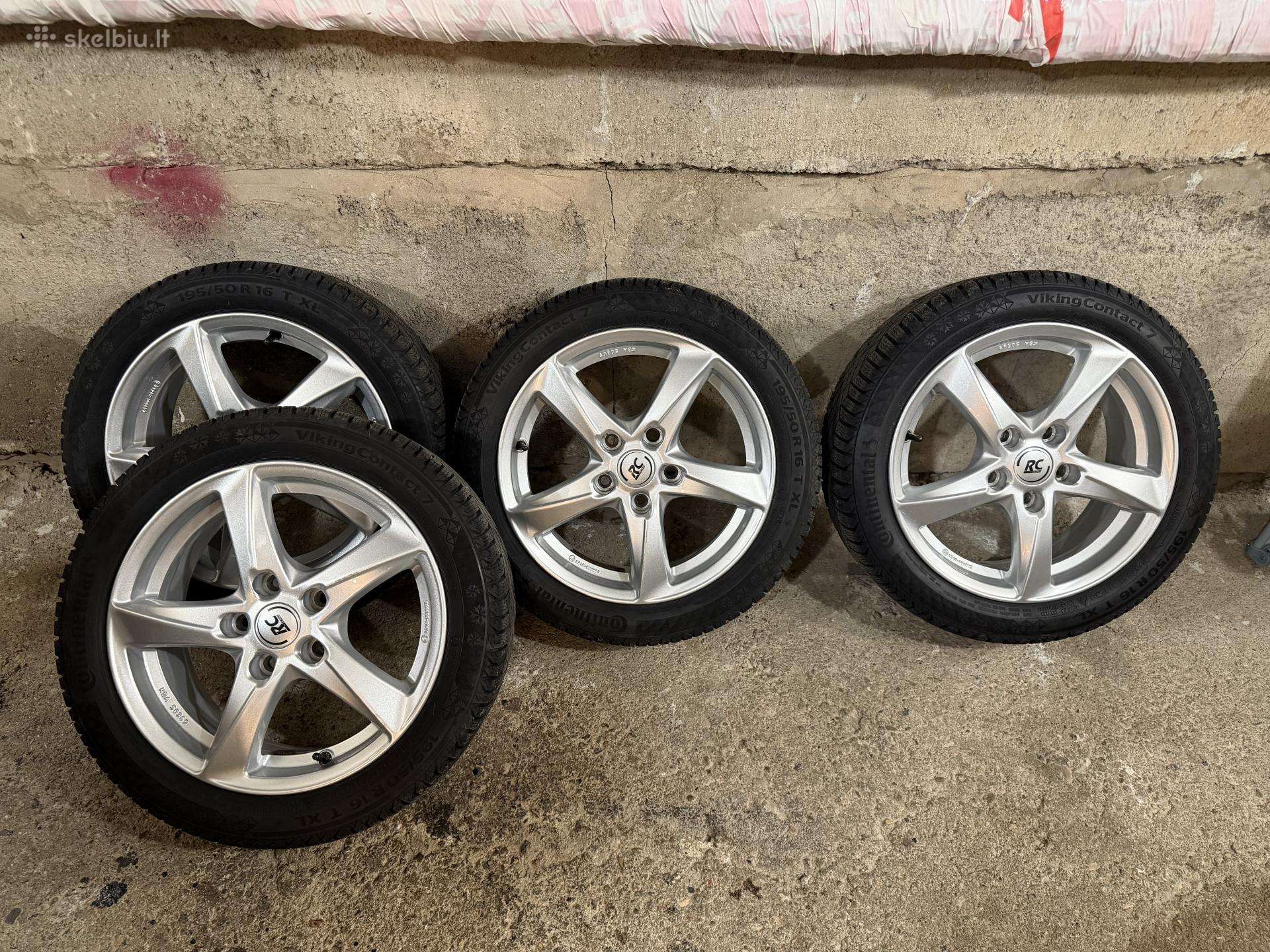 Continental R16 (195/50 R16) su ratlankiais New!