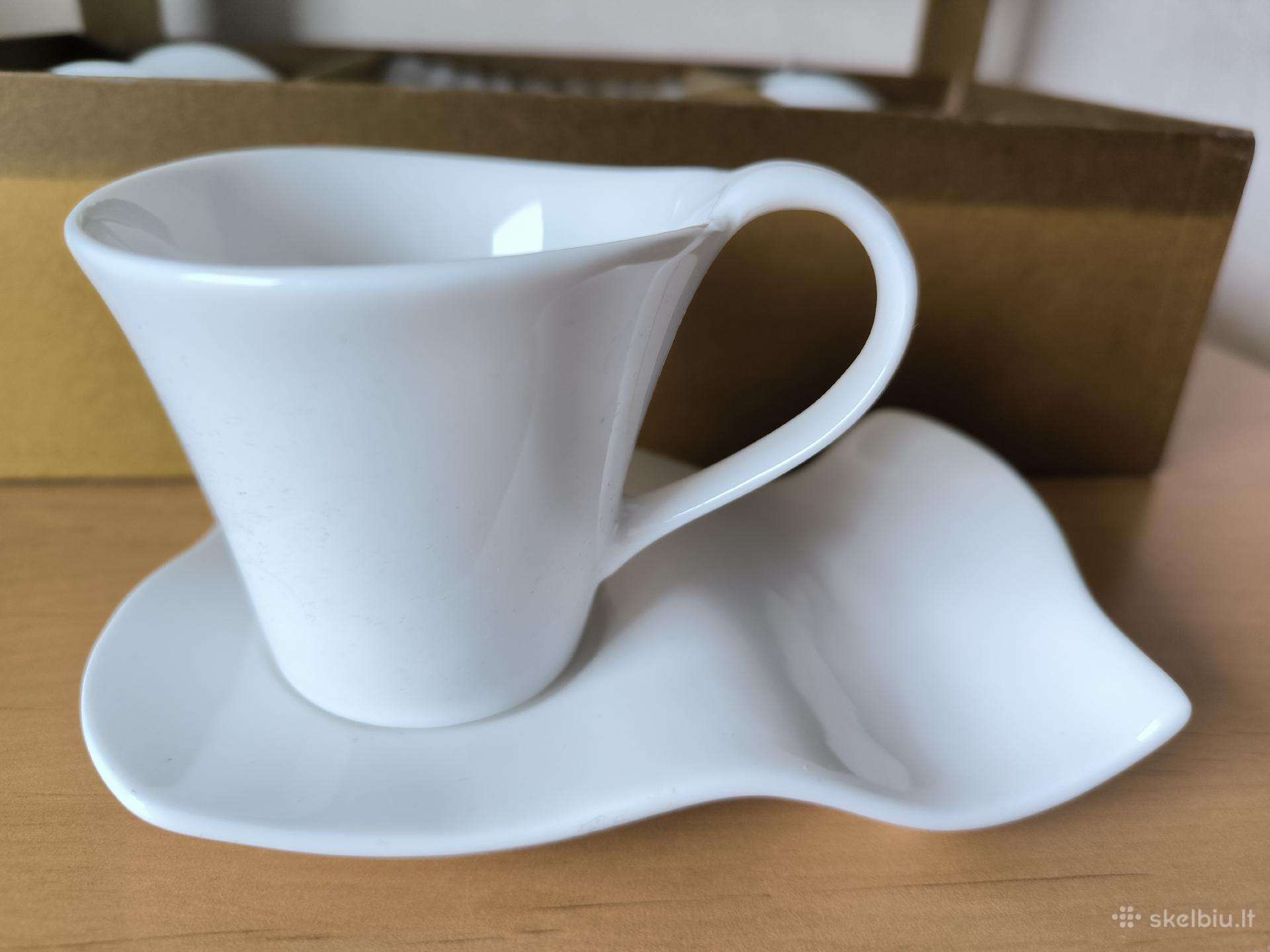 Ekspresso kavos puodelių rinkinys 4 vnt.