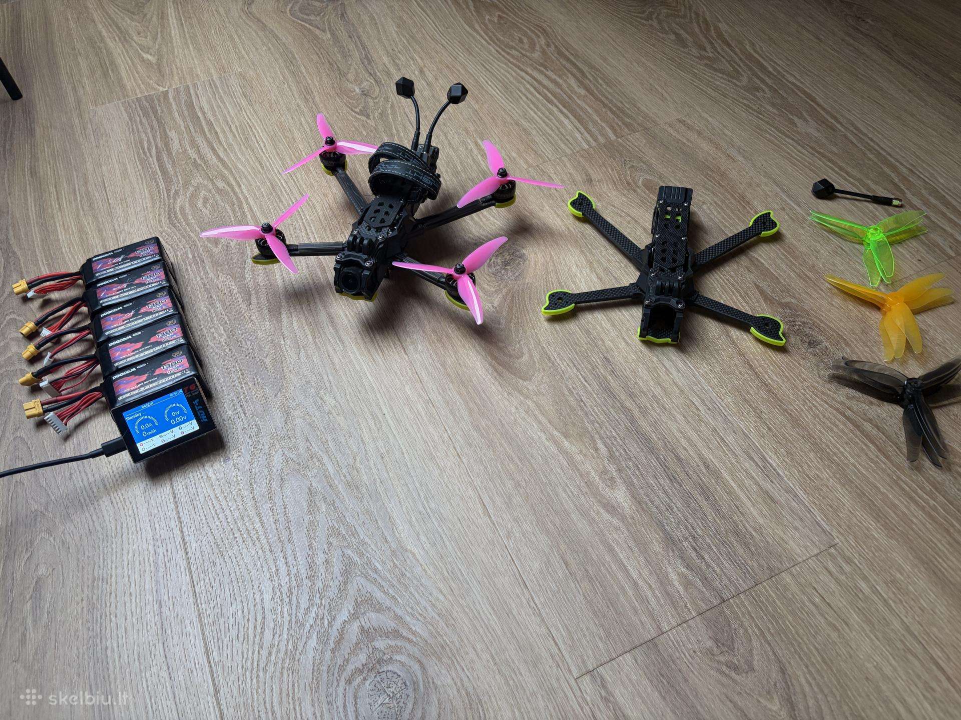 Nazgul Dc5 Eco O4 Pro komplektas (5 Lipo + Hota)