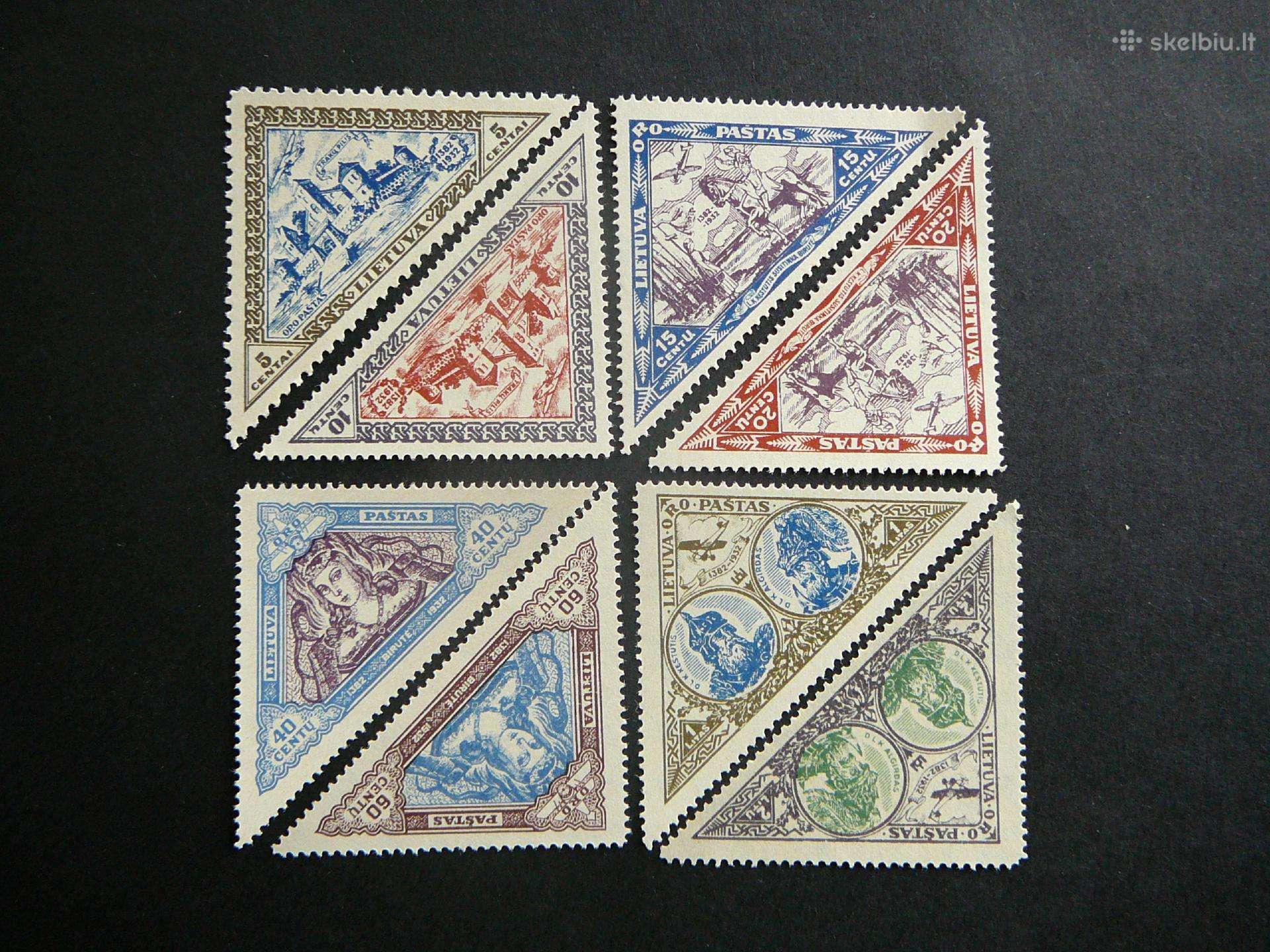 Lietuva 1933 Septyndieniai Mnh lit348/5sa