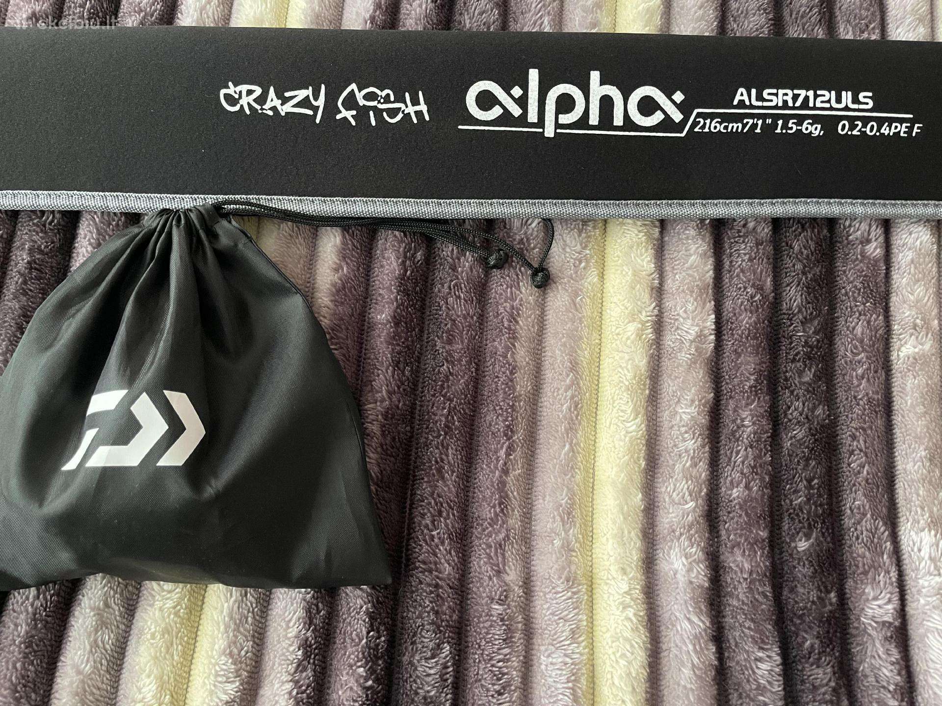 Daiwa Caldia 25 Fc Lt2000s/crazy Fish Alpha 1.5-6g