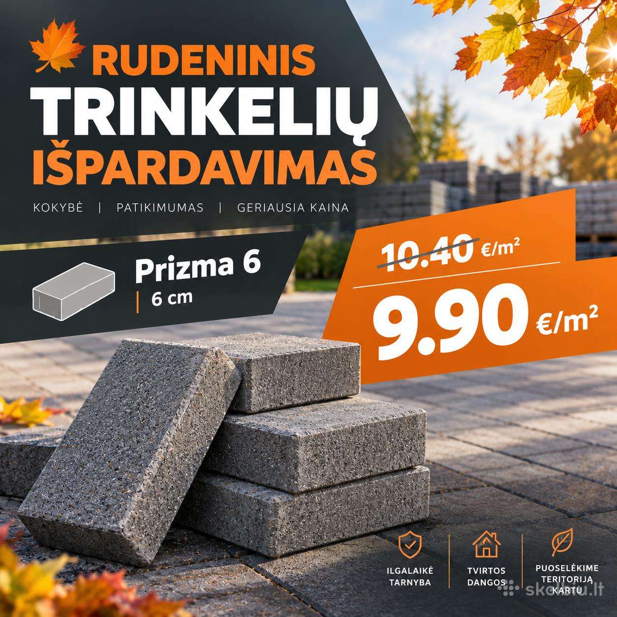 Rudeninis trinkelių išpardavimas, Prizma 6 - 9,90e