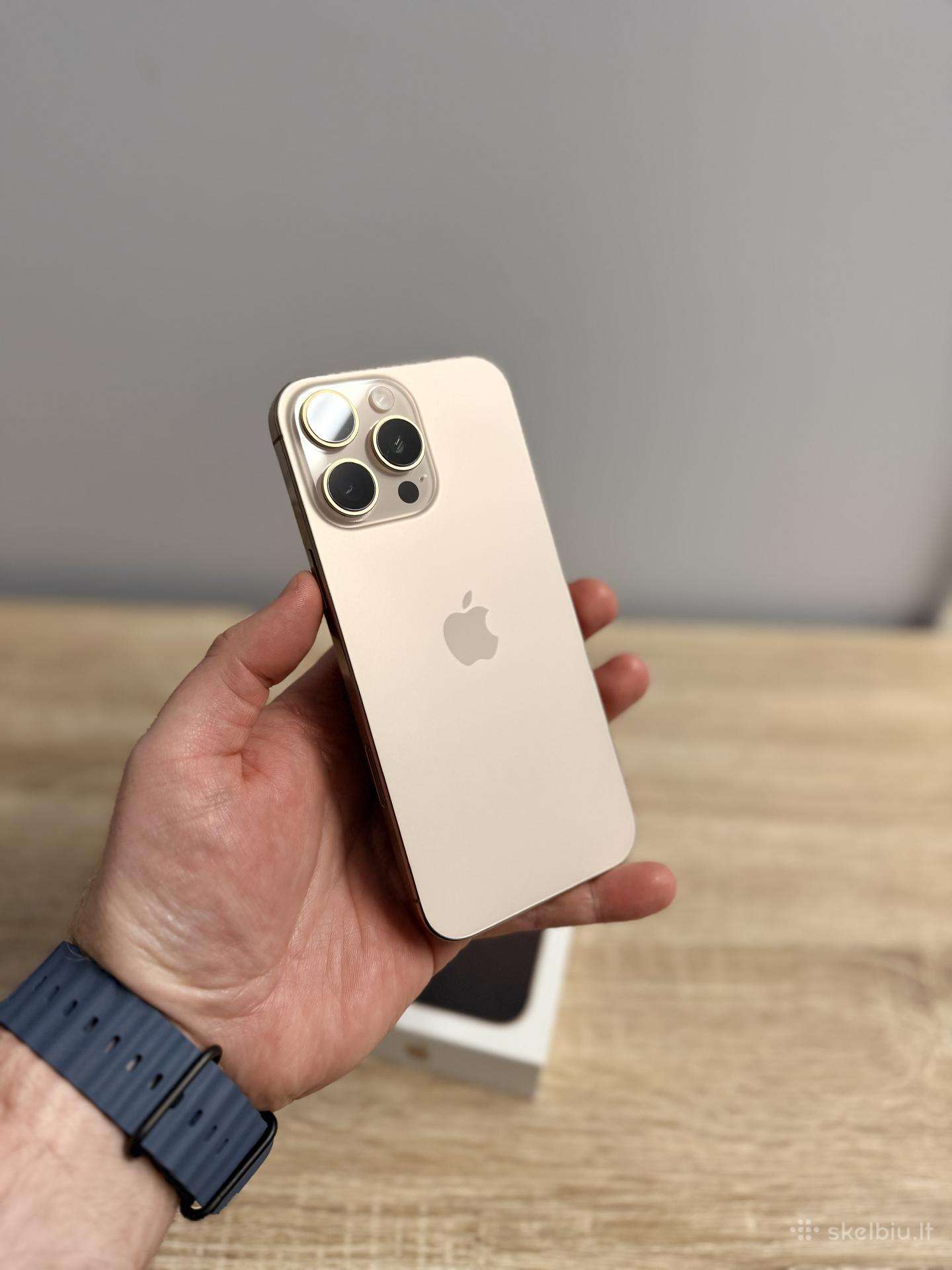 Kaip naujas iPhone 16 Pro max (bat. 99%)
