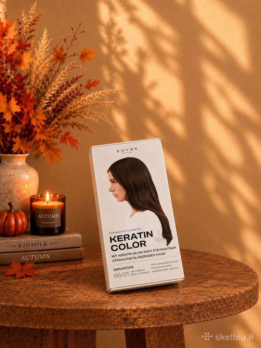 Shyne Keratin Color plaukų dažai 66/81