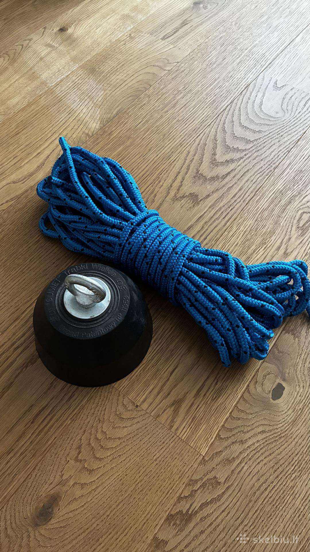 Gumuotas metalinis inkaras 5kg