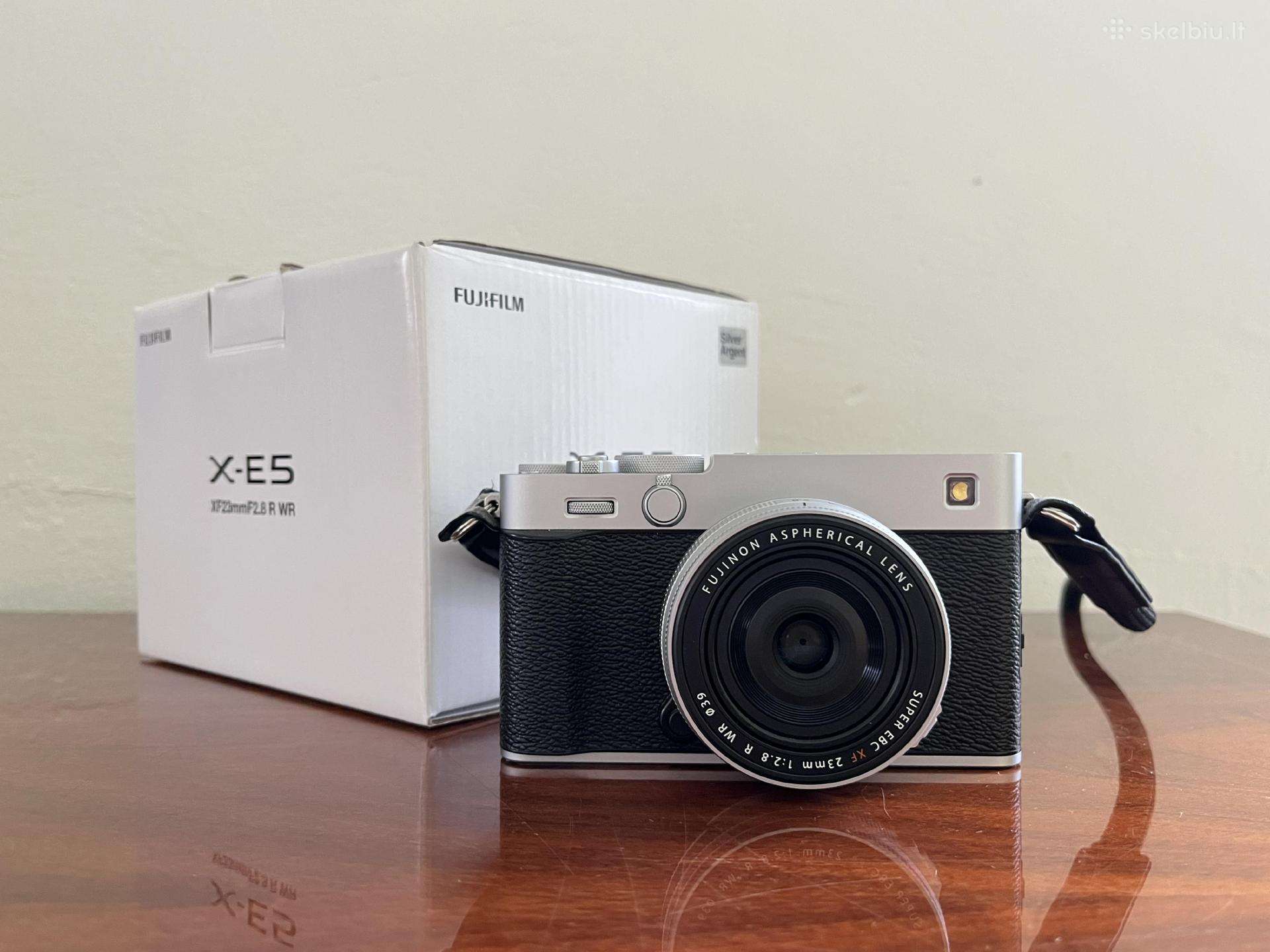 Fujifilm X-e5 + xf23mm f2.8 su garantija