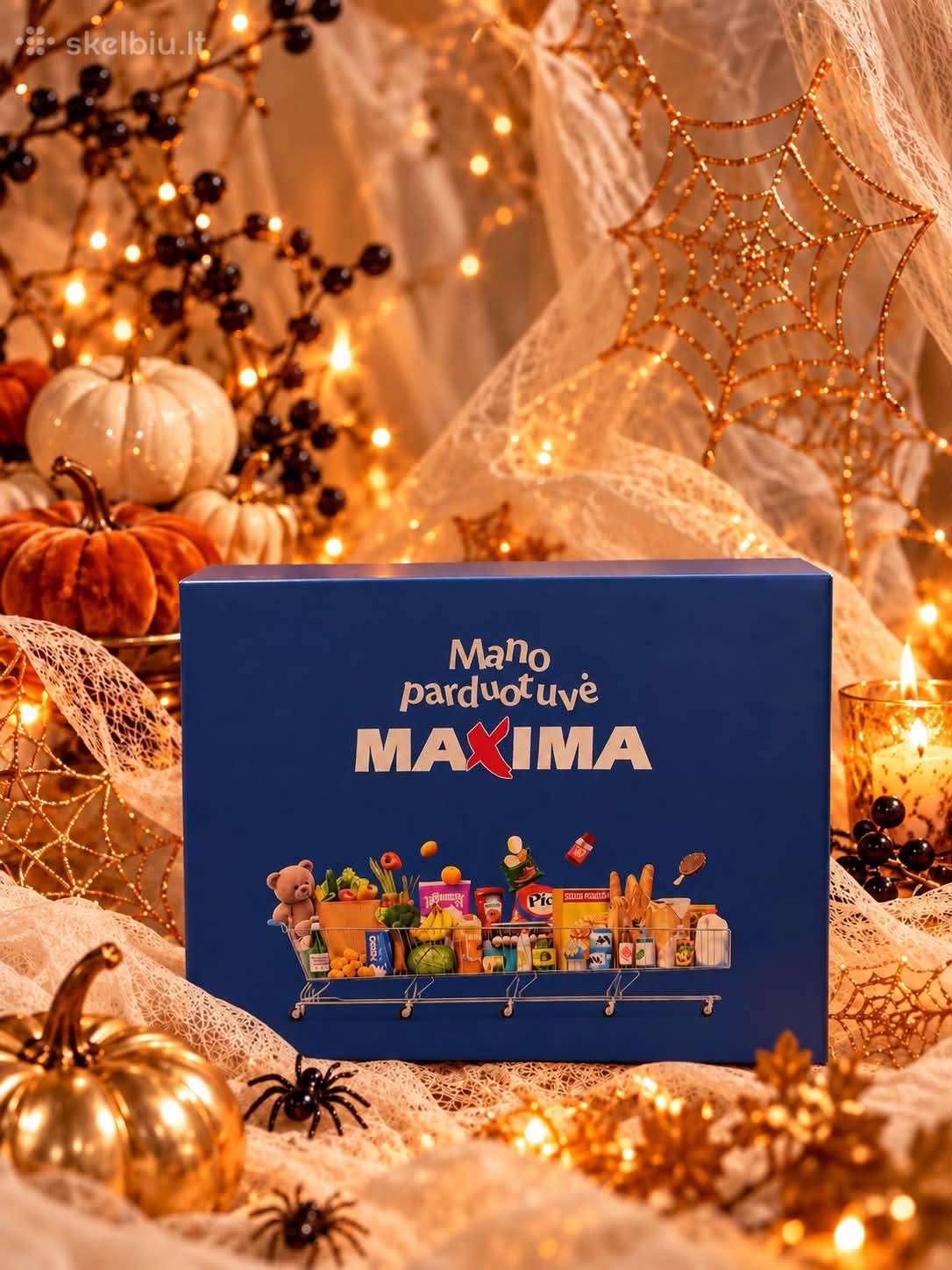Maxima Mano parduotuvė / žaidimų dėžė