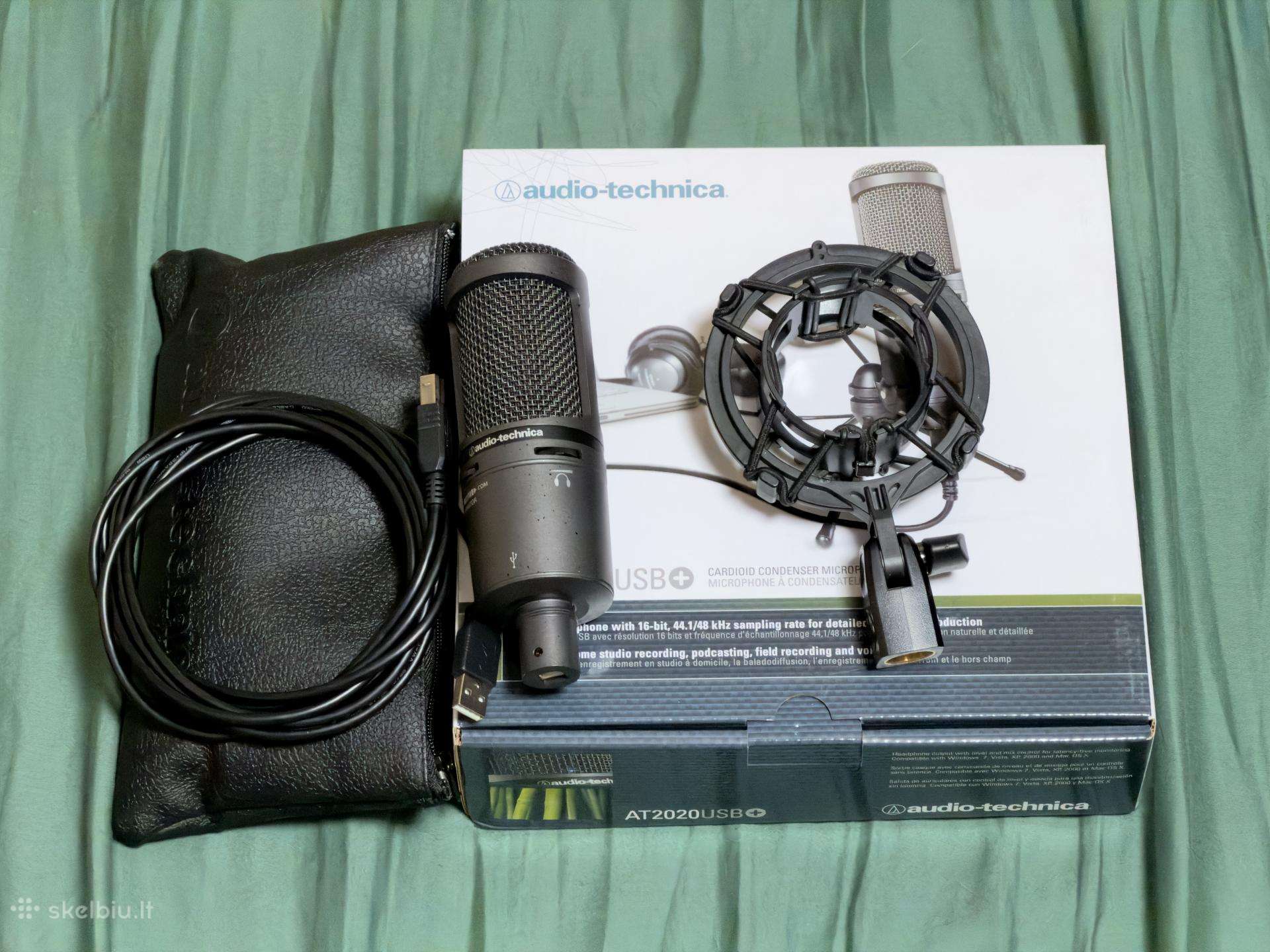 Mikrofonas Audio Technica At2020usb+