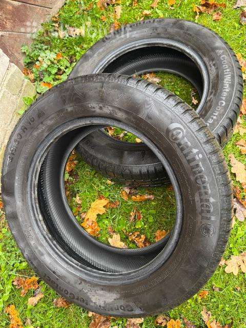 2vnt Continental 215/60/r16 M+s 4-5mm Vilnius