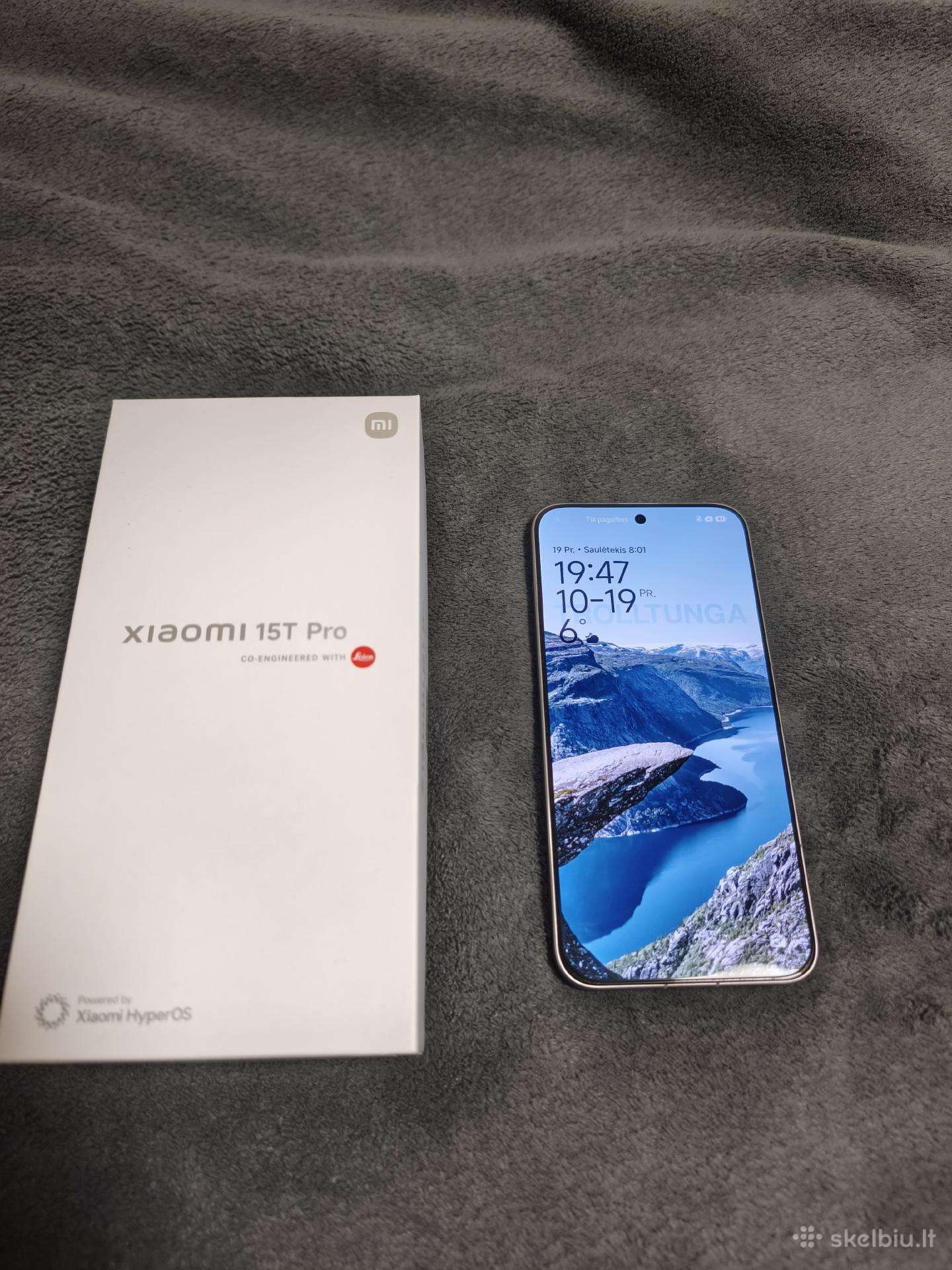 Xiaomi 15t Pro Su Pirkimo Čekiu.