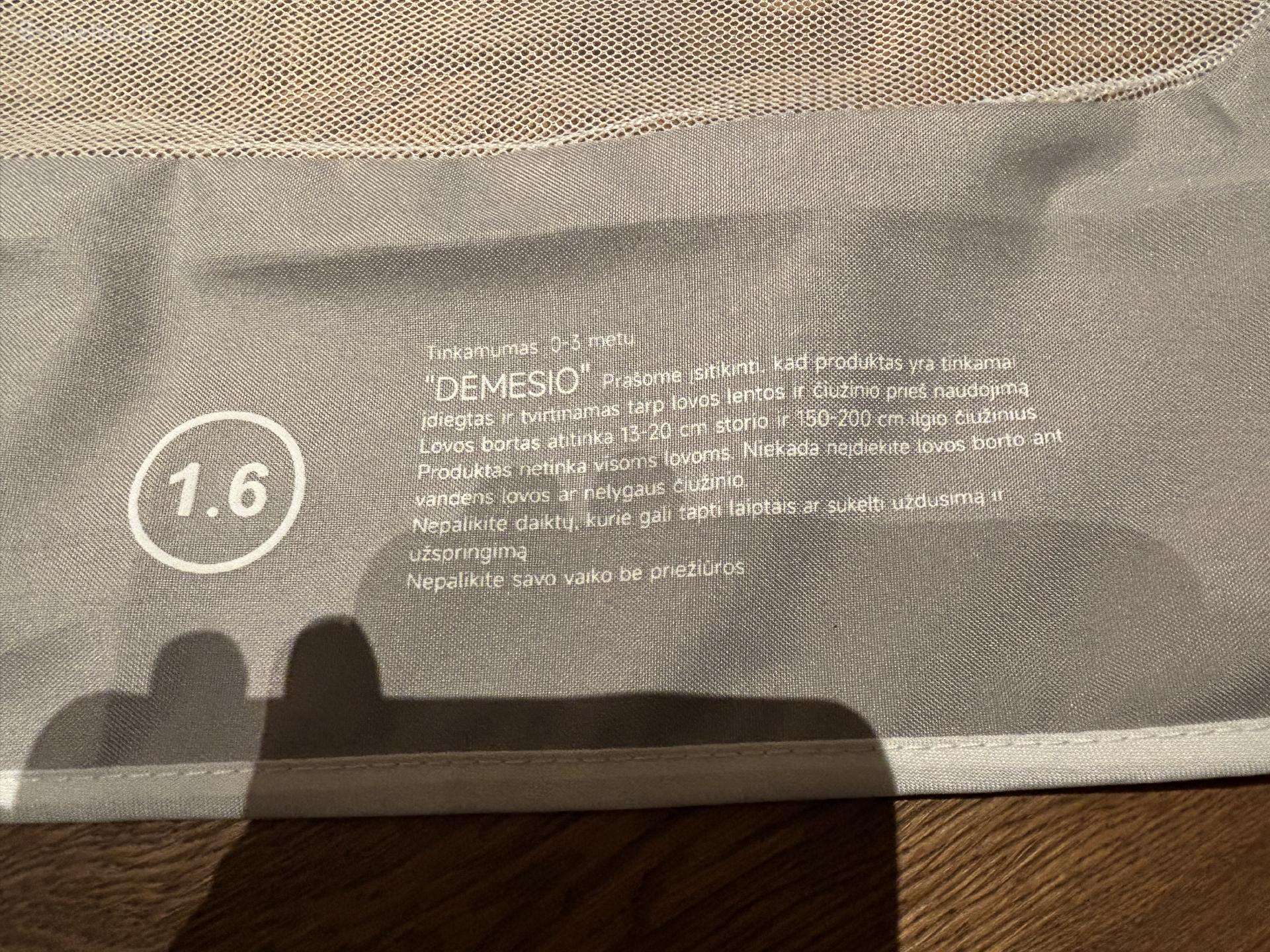 Lovos apsaugos nuo iškritimo (160cm pločio lovai)
