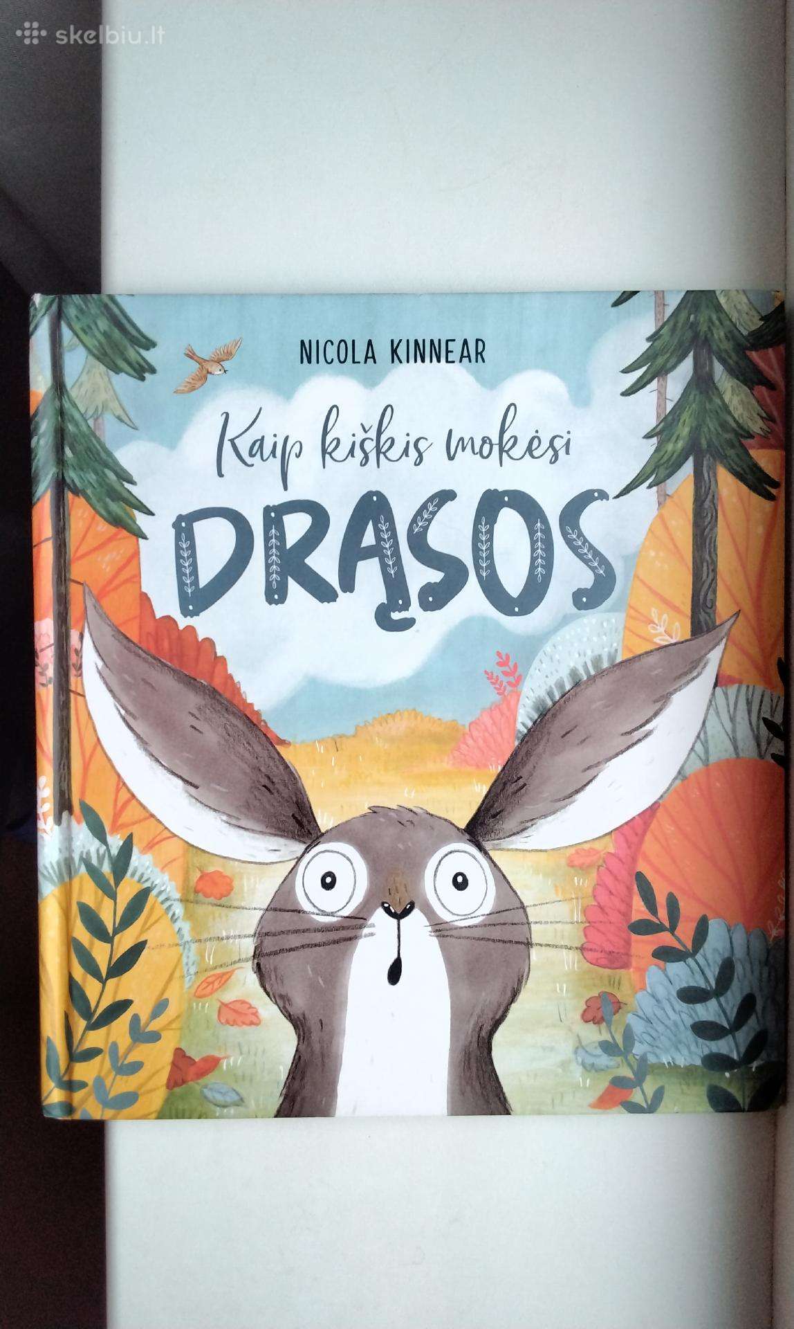 N. Kinnear. Kaip kiškis mokėsi drąsos