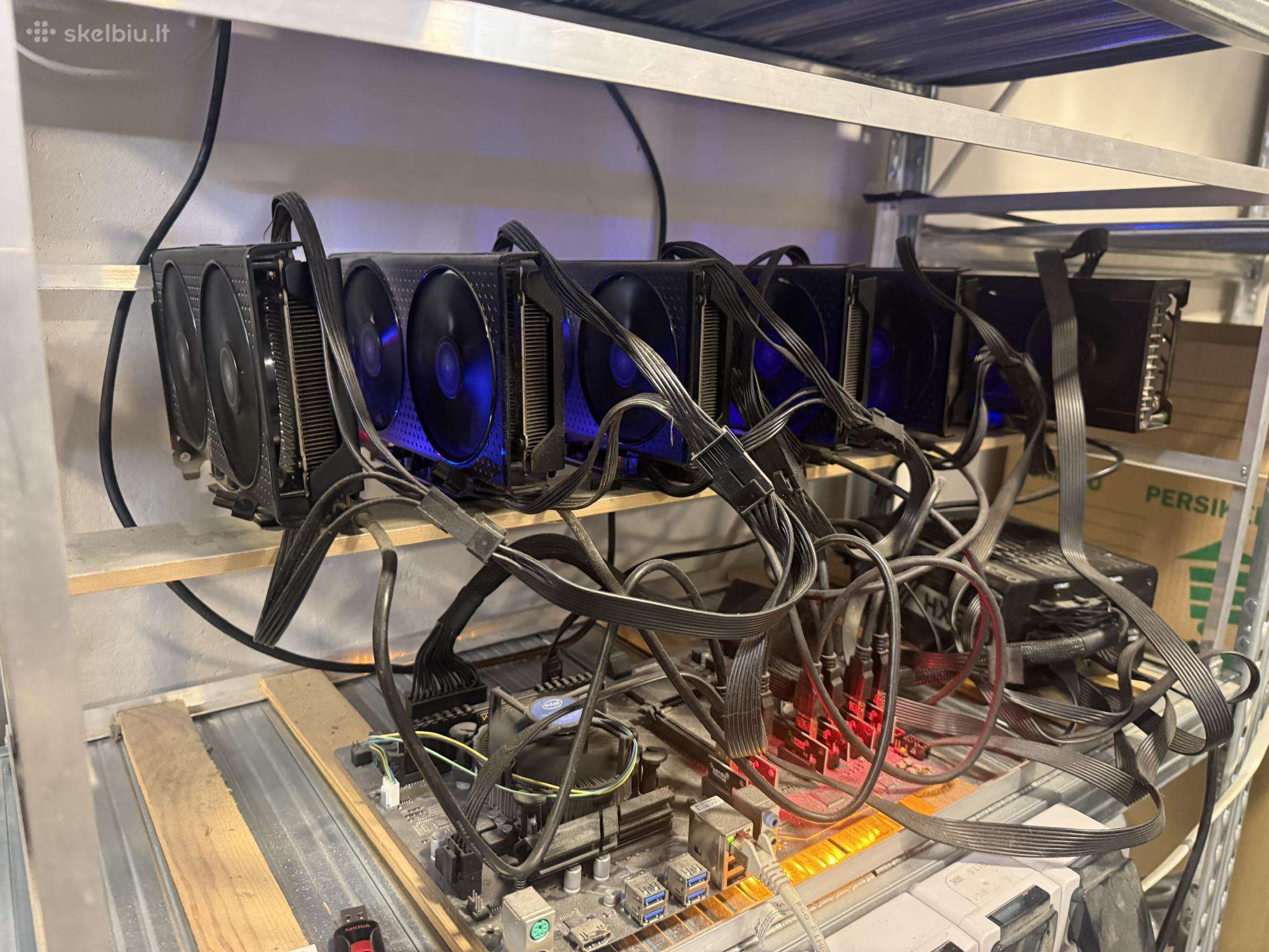 Mining rig'as