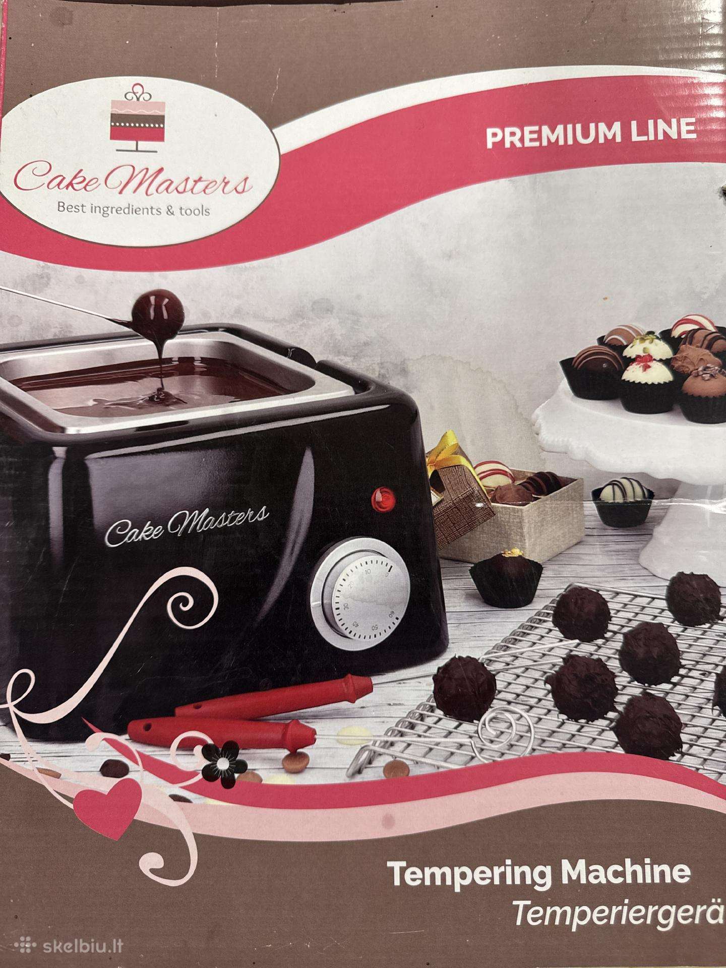 Šokolado temperavimo aparatas