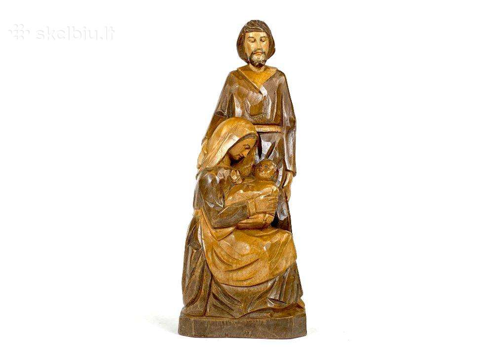 Sacred Heart Carving Co. Ltd. Šventos šeimos statu