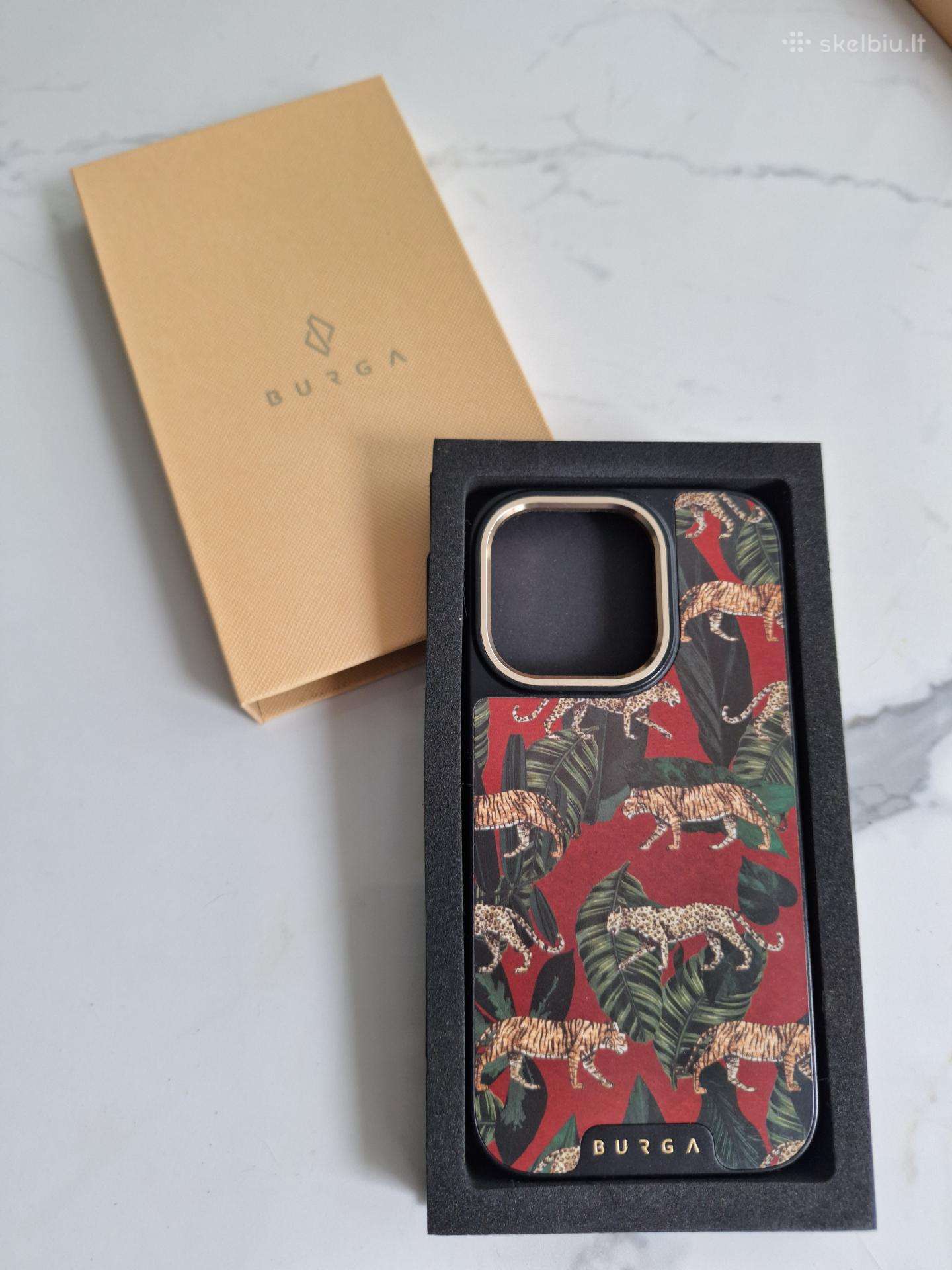 Burga dėklas iPhone 14 Pro telefonui