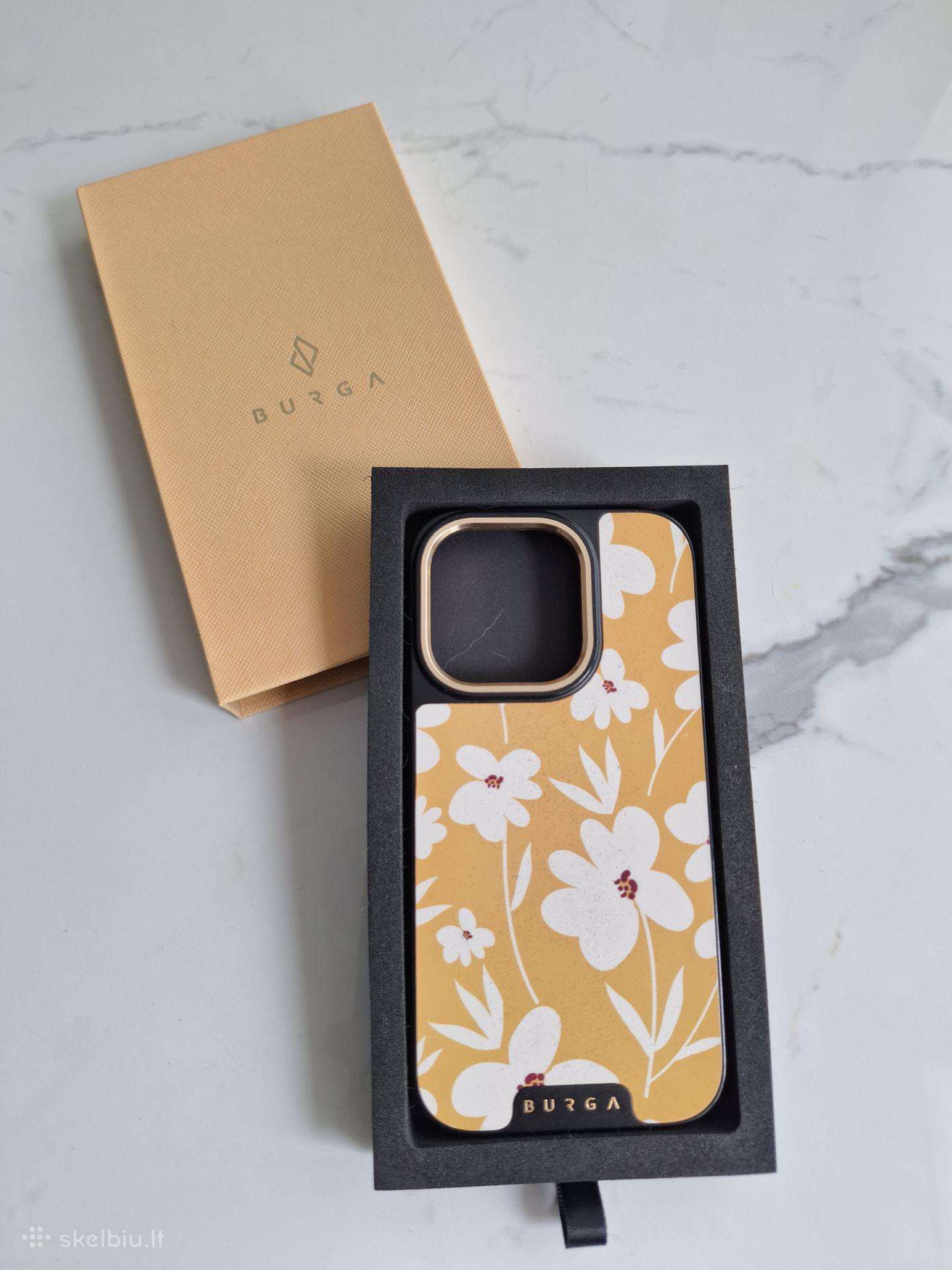 Burga dėklas iPhone 14 Pro telefonui