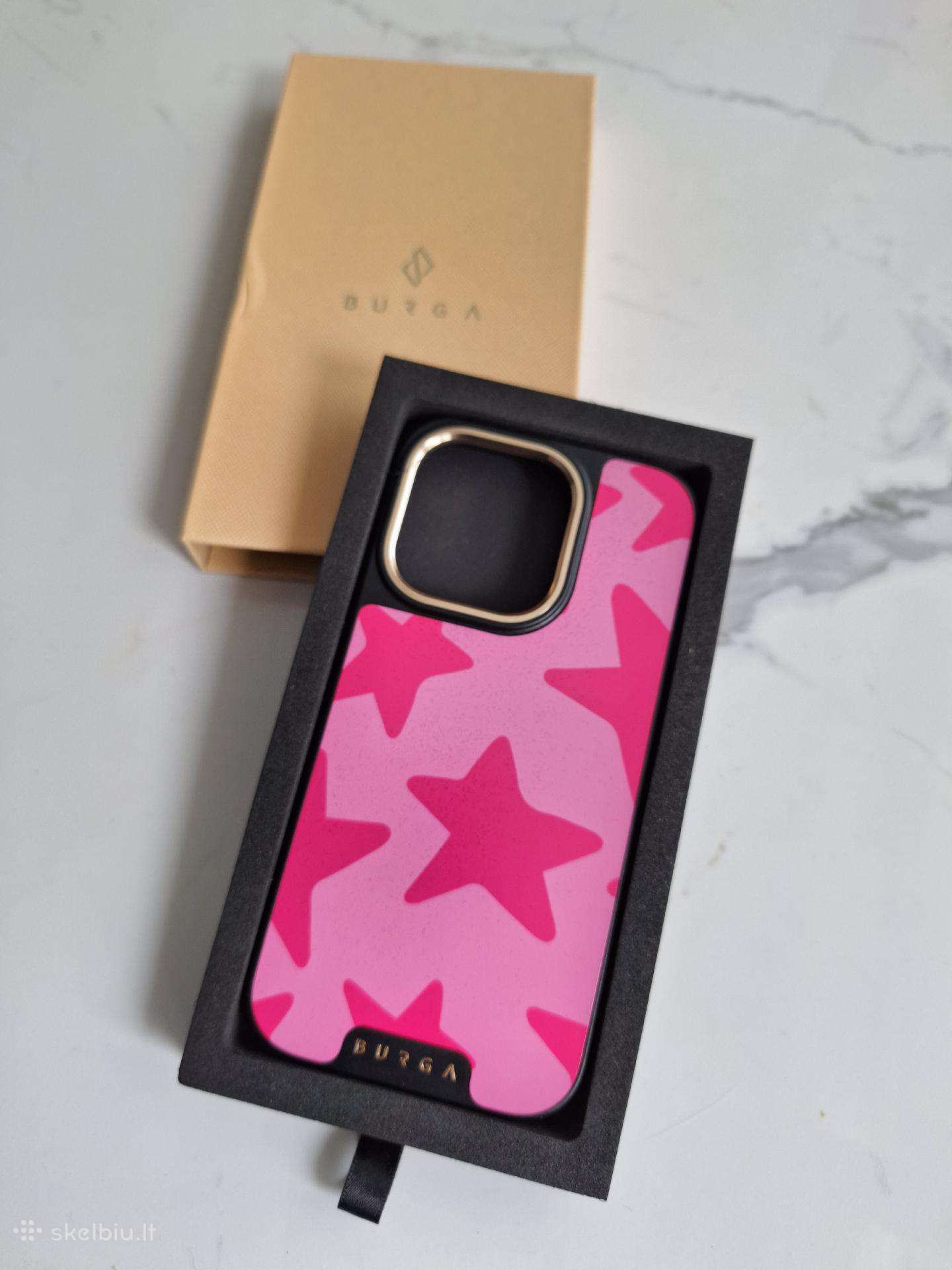 Burga dėklas iPhone 14 Pro telefonui