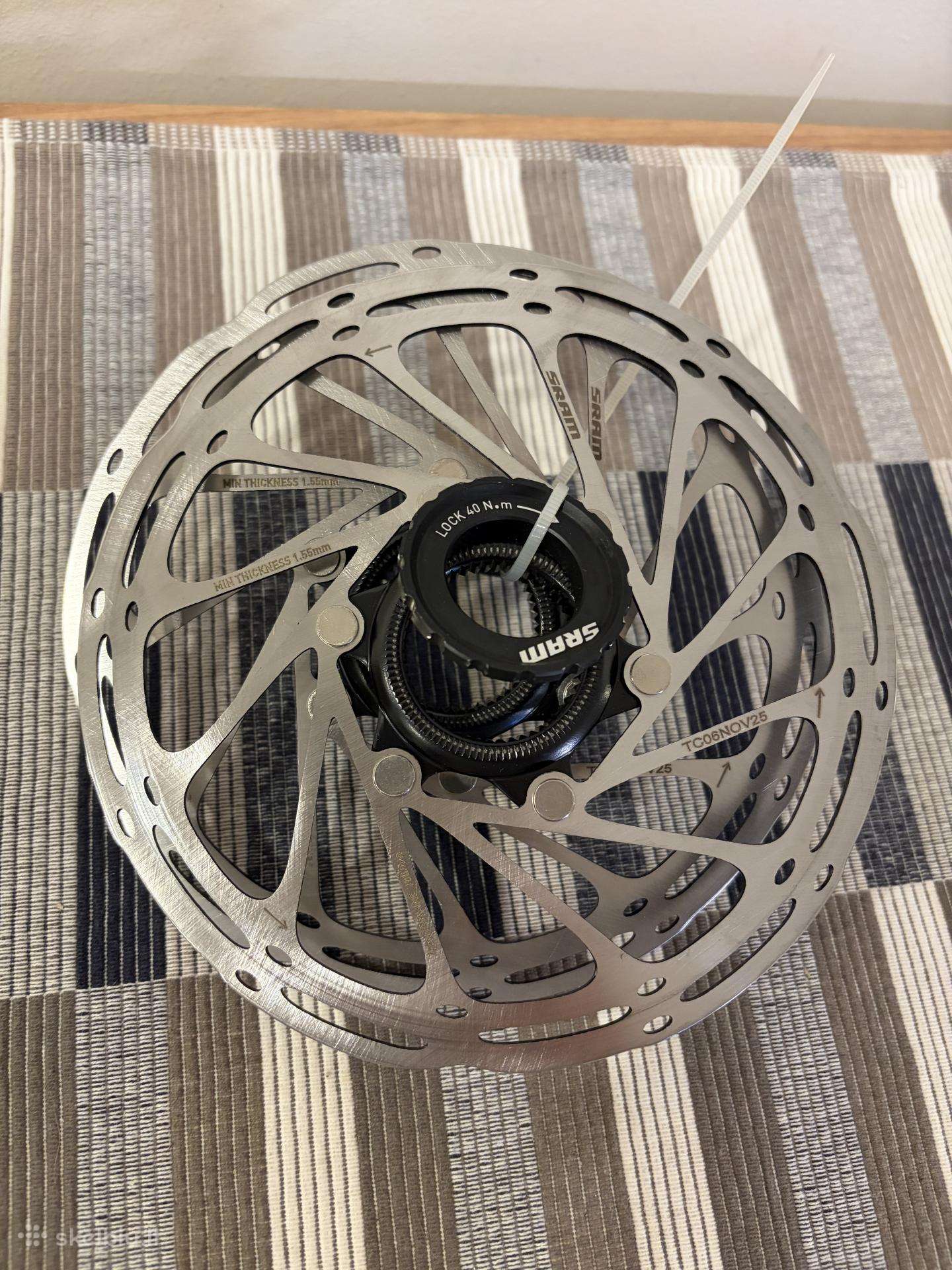 2 vnt. Sram Brake Disc Centerline 160 mm