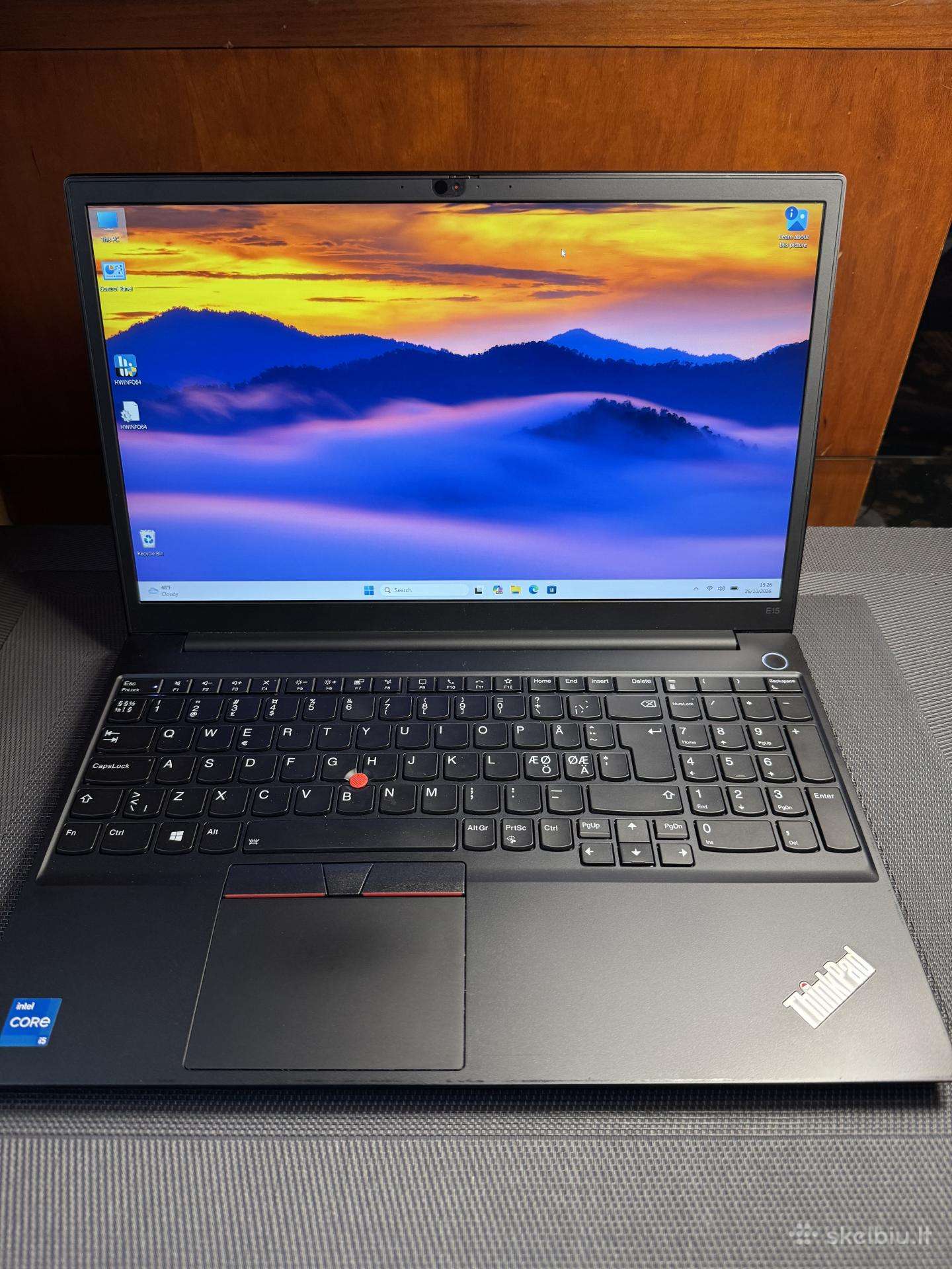 Thinkpad E15 Gen 2 i5-11th, 16gb RAM, 256gb SSD