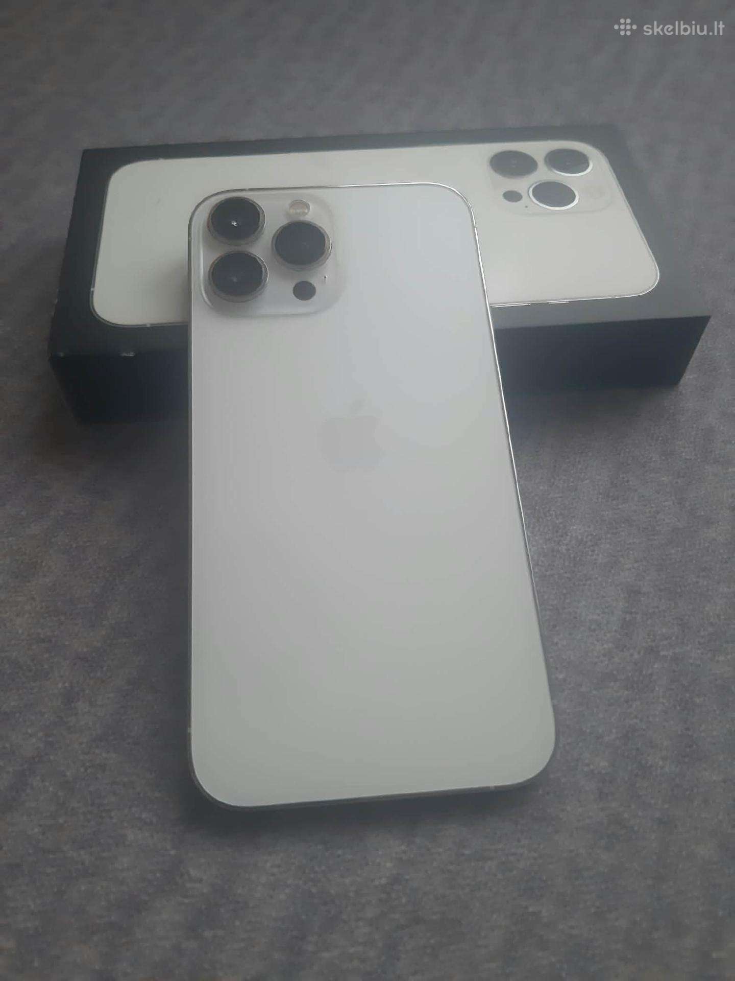 iPhone 13 pro max 128 85% €290! Idealaus stovio!