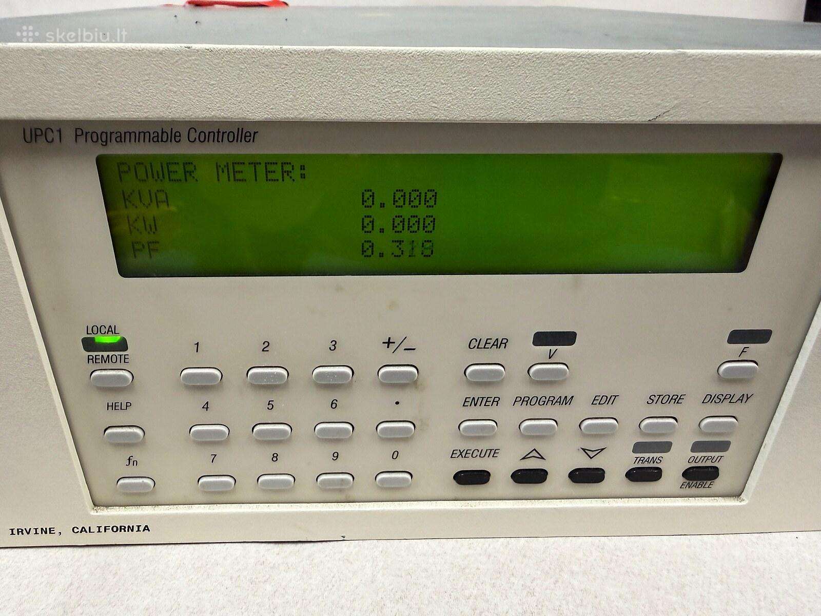 Pacific Power 115-asx Ac šaltinis 1,5 kva remontui