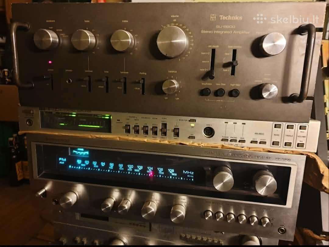 Technics Su 8600 ir kolonėlės
