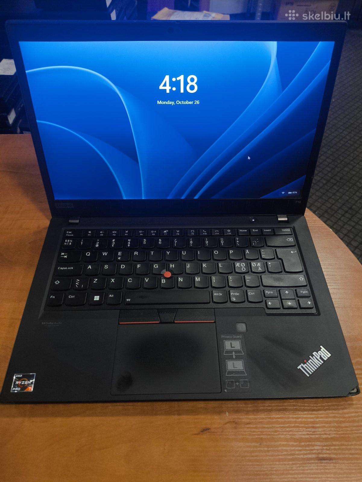 Thinkpad T14 14.0 Fhd Ips Ts Ryzen 7 5850u 16 256