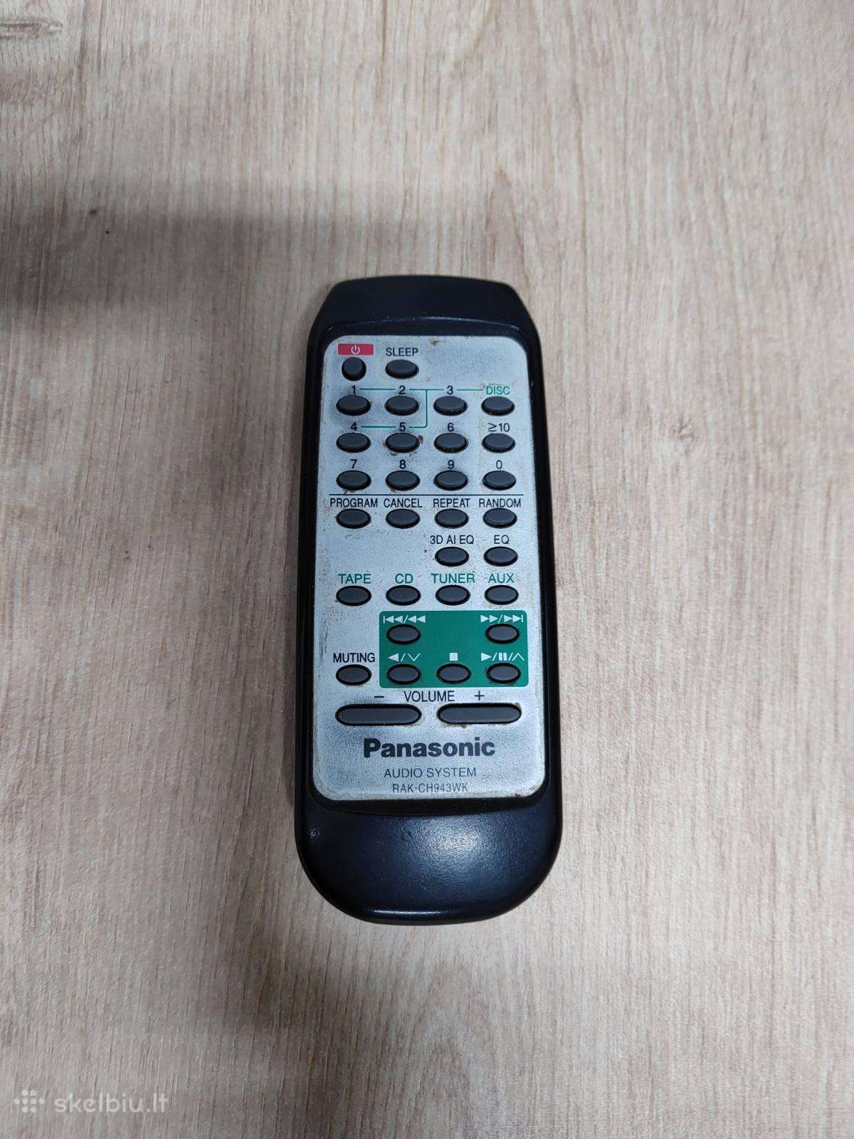 Panasonic rak-ch943wk nuotolinis pultas