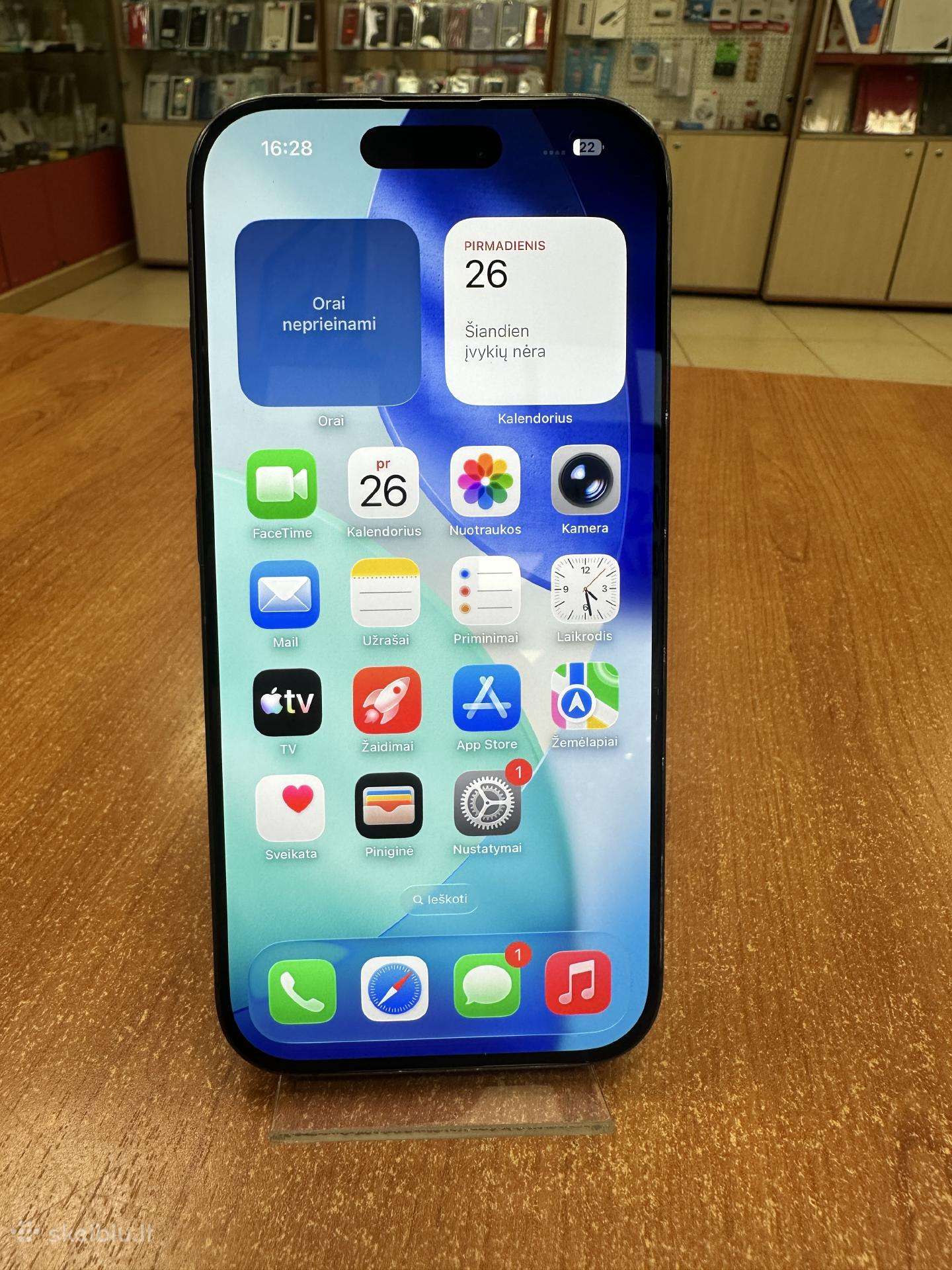 Apple iPhone 17 256 GB (Naudotas)