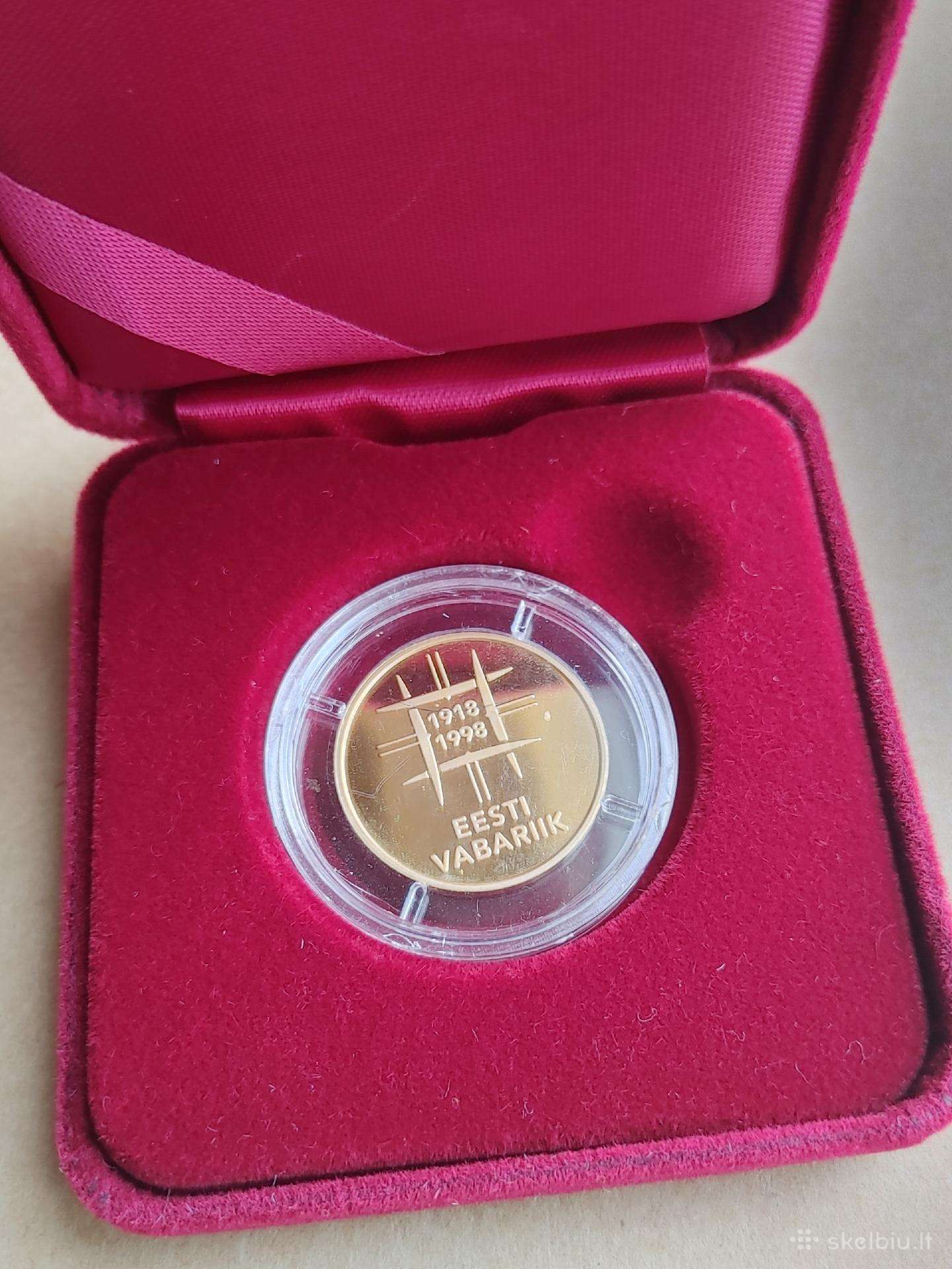 1998m - Estija 500 kroon (auksas) 1/4oz