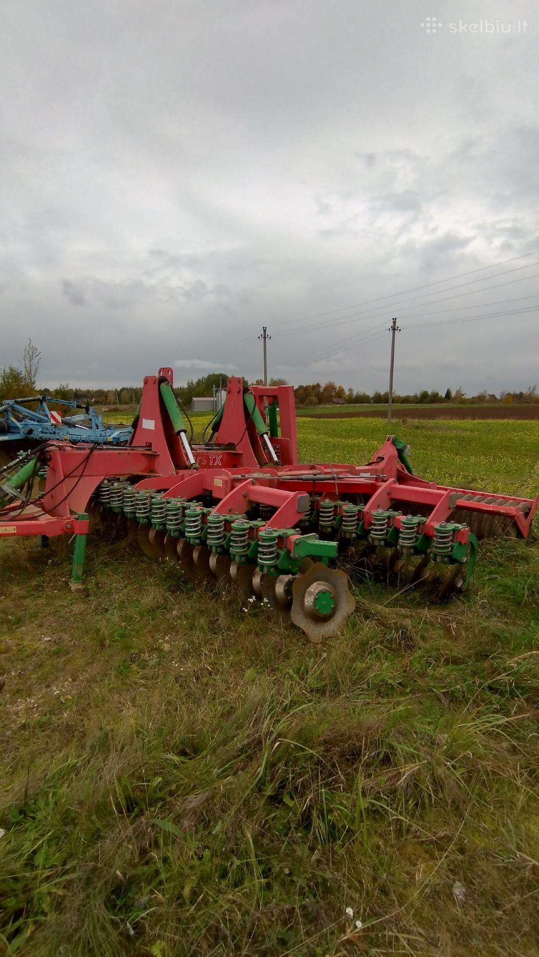 Sunkusis diskinis skutikas Unia, skutikas Lemken
