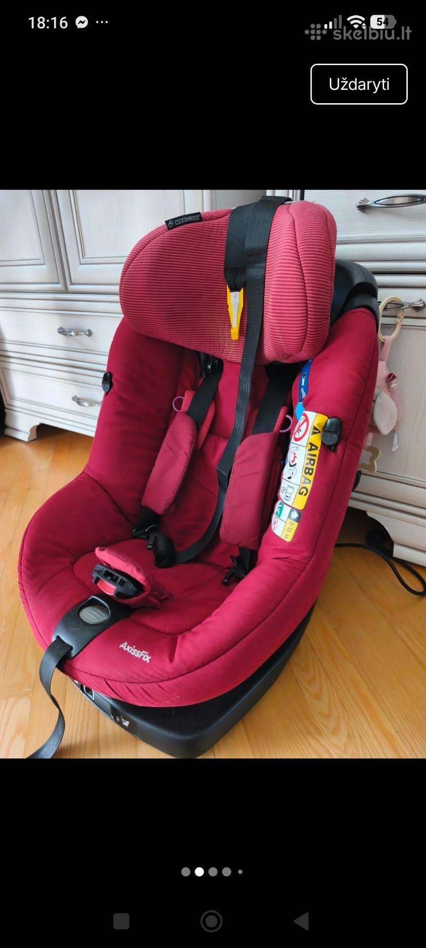 Axissfix autokėdutė 180 isofix