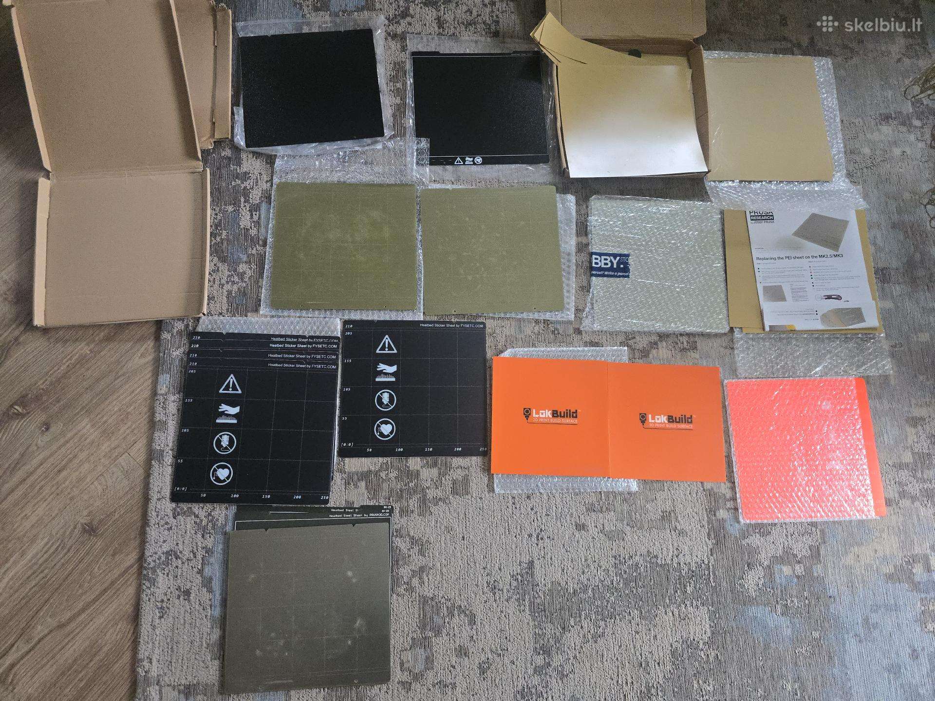 Textured , Smooth Pei Print Sheet Mk3 Mk4 Core One