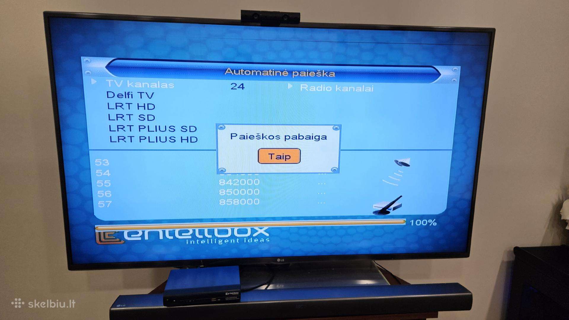 Entellbox Etr-220fta Pvr TV imtumas