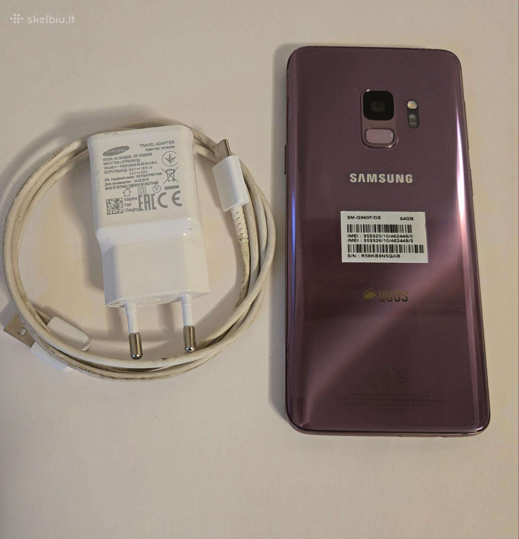 Idealaus stovio Samsung Galaxy S9 (64gb, Dual SIM)
