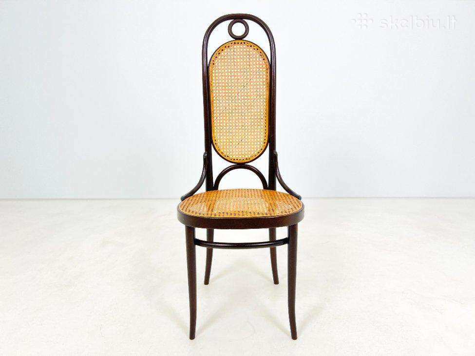 Thonet Long John 207 kėdė su ratanu