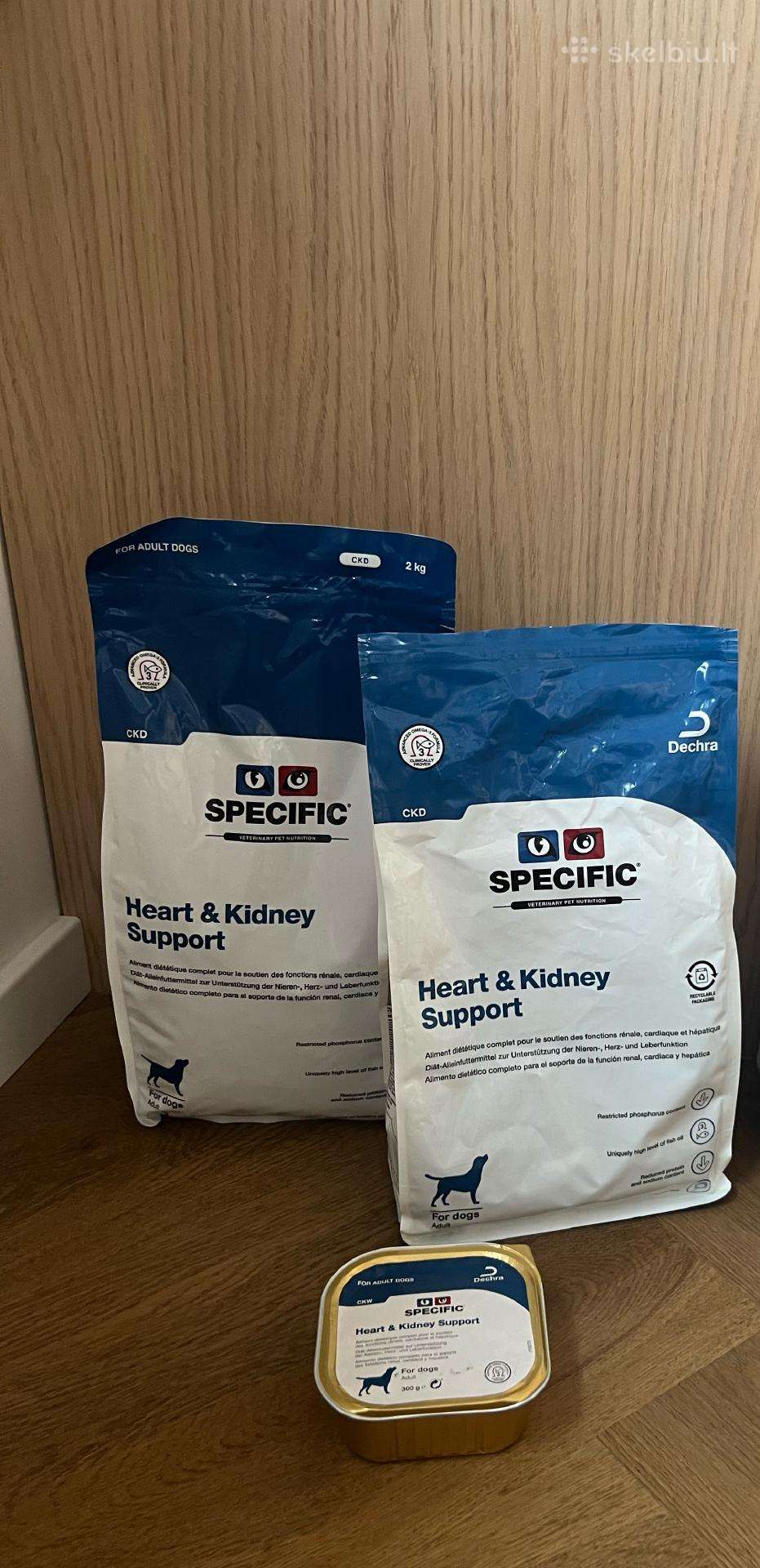 Sausas šunų maistas Specic Heart & Kidney Suport