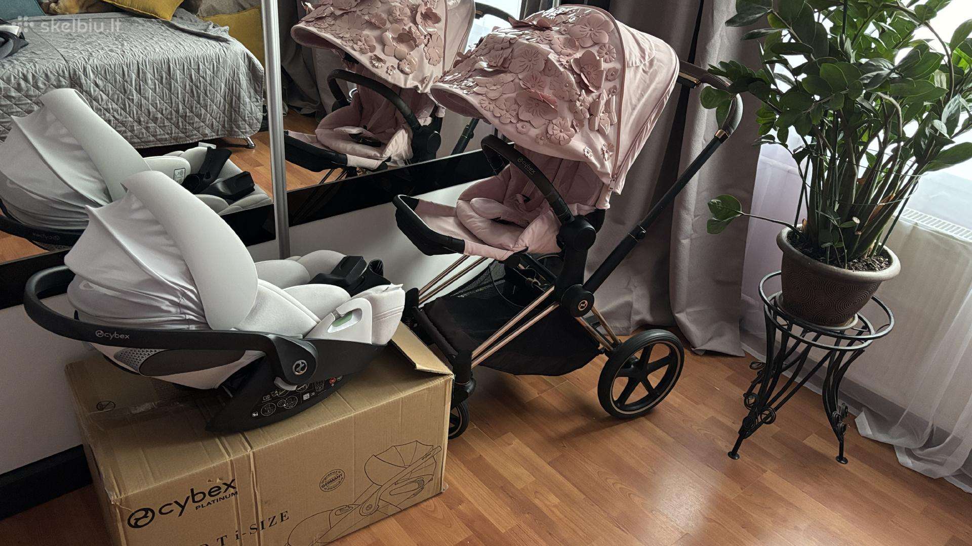 Cybex Priam flowers ir cloud t